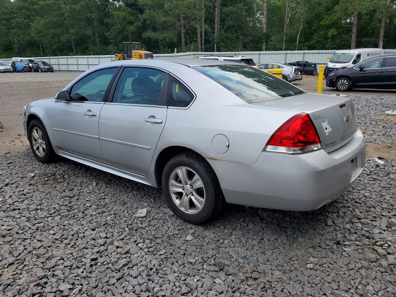 2012 Chevrolet Impala Ls Silver vin: 2G1WF5E33C1337157