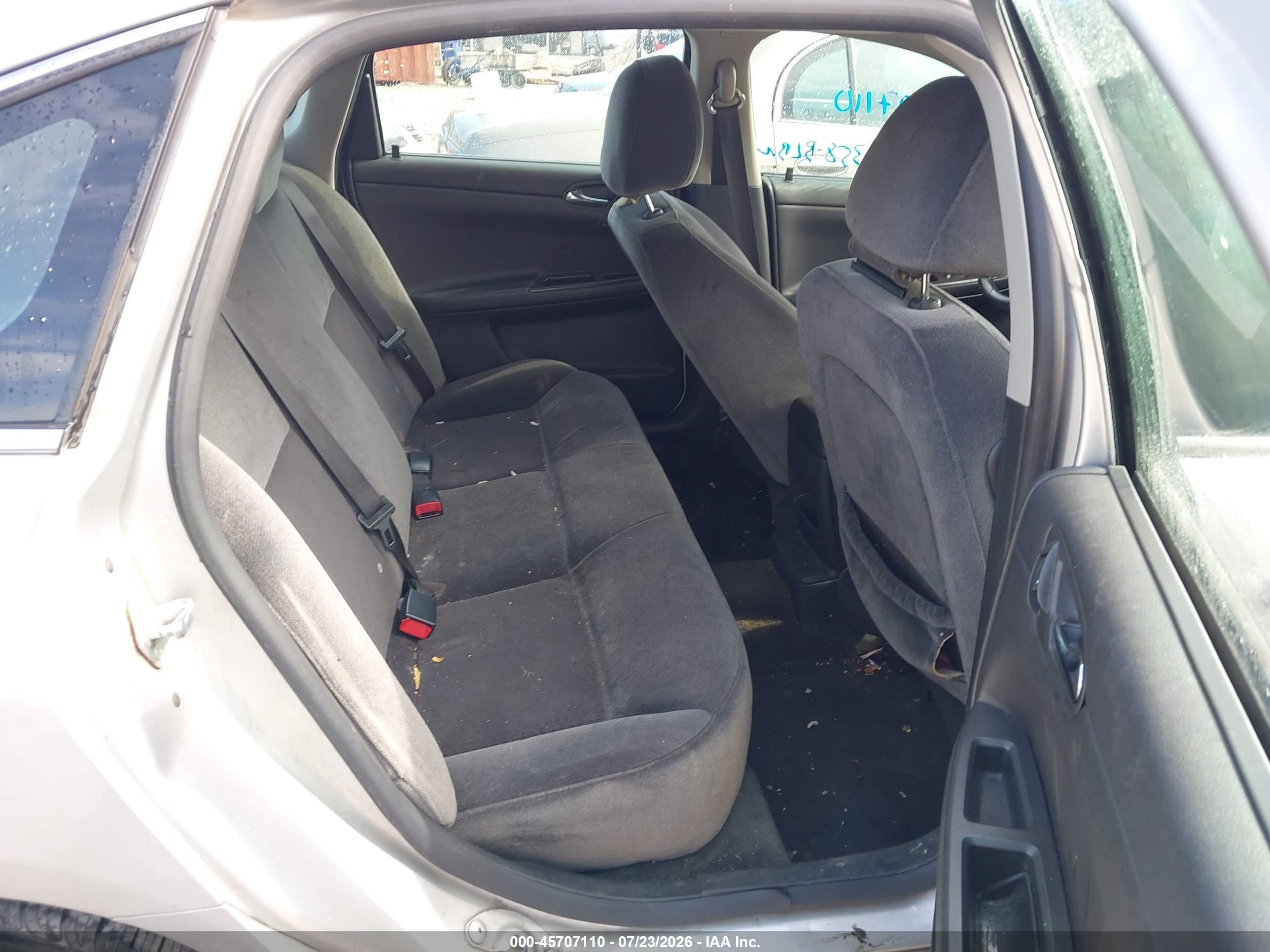 2013 Chevrolet Impala Ls Silver vin: 2G1WF5E33D1168985