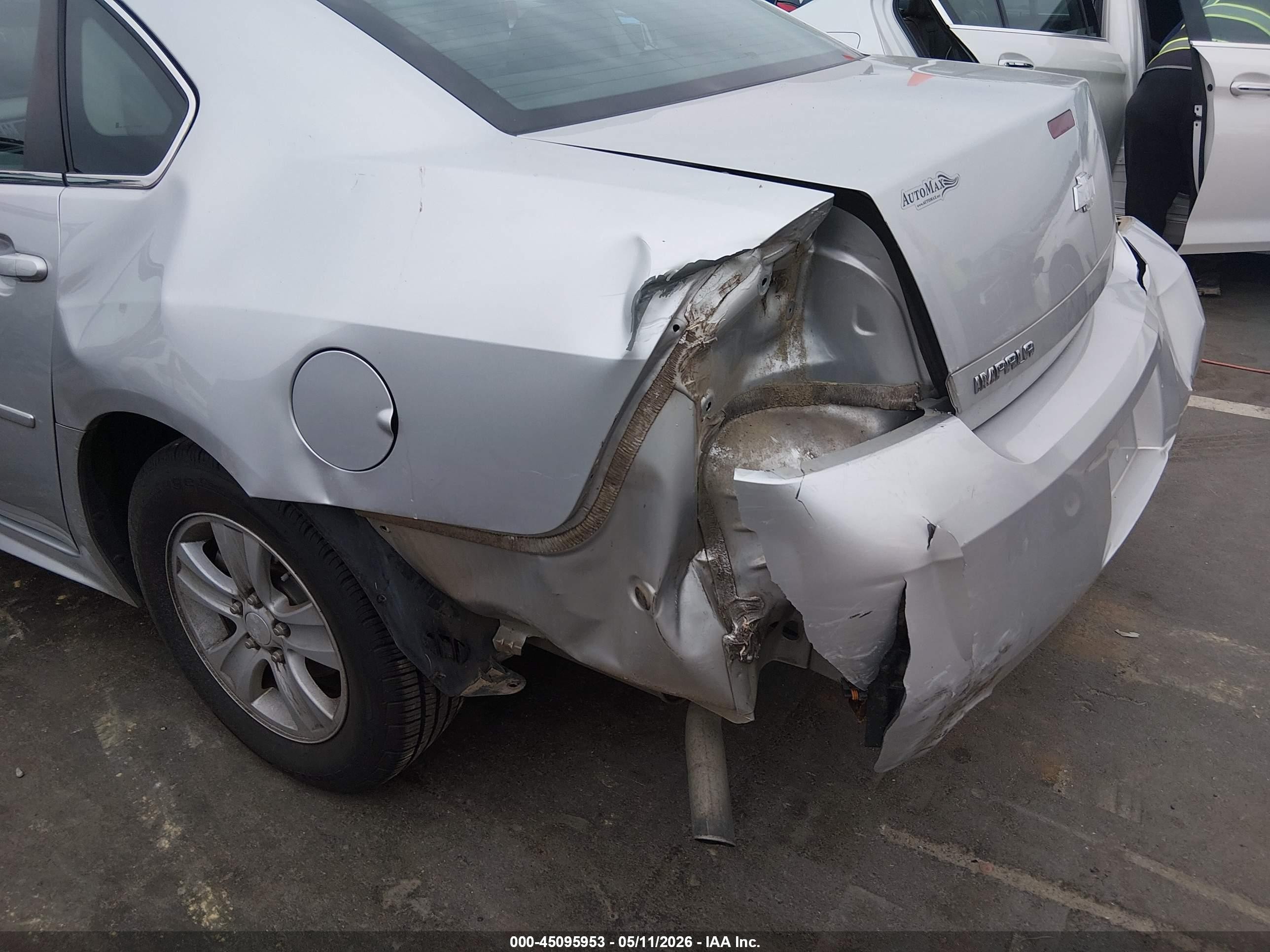 2013 Chevrolet Impala Ls Серебряный vin: 2G1WF5E33D1241353