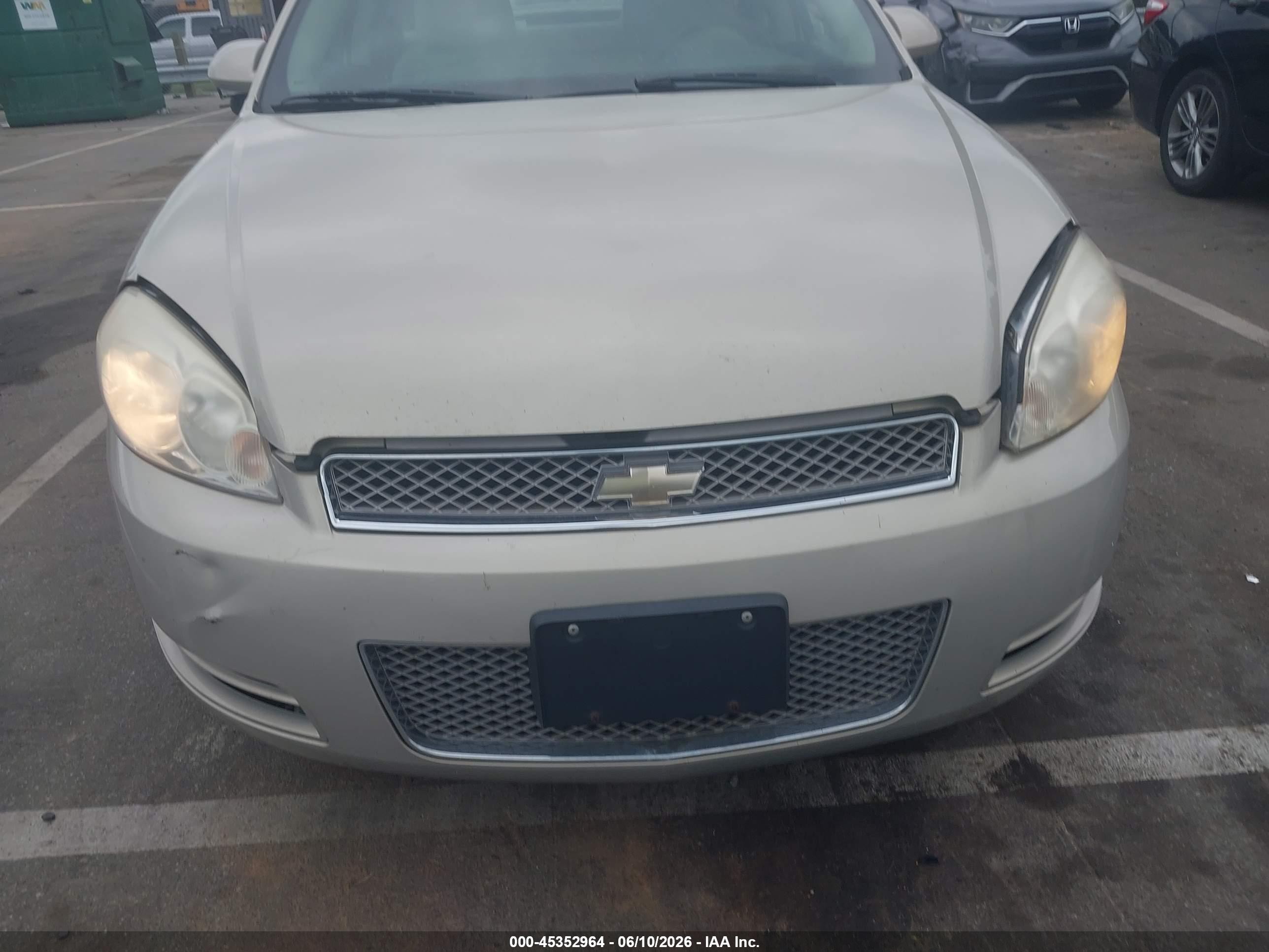 2012 Chevrolet Impala Ls Gold vin: 2G1WF5E34C1148257