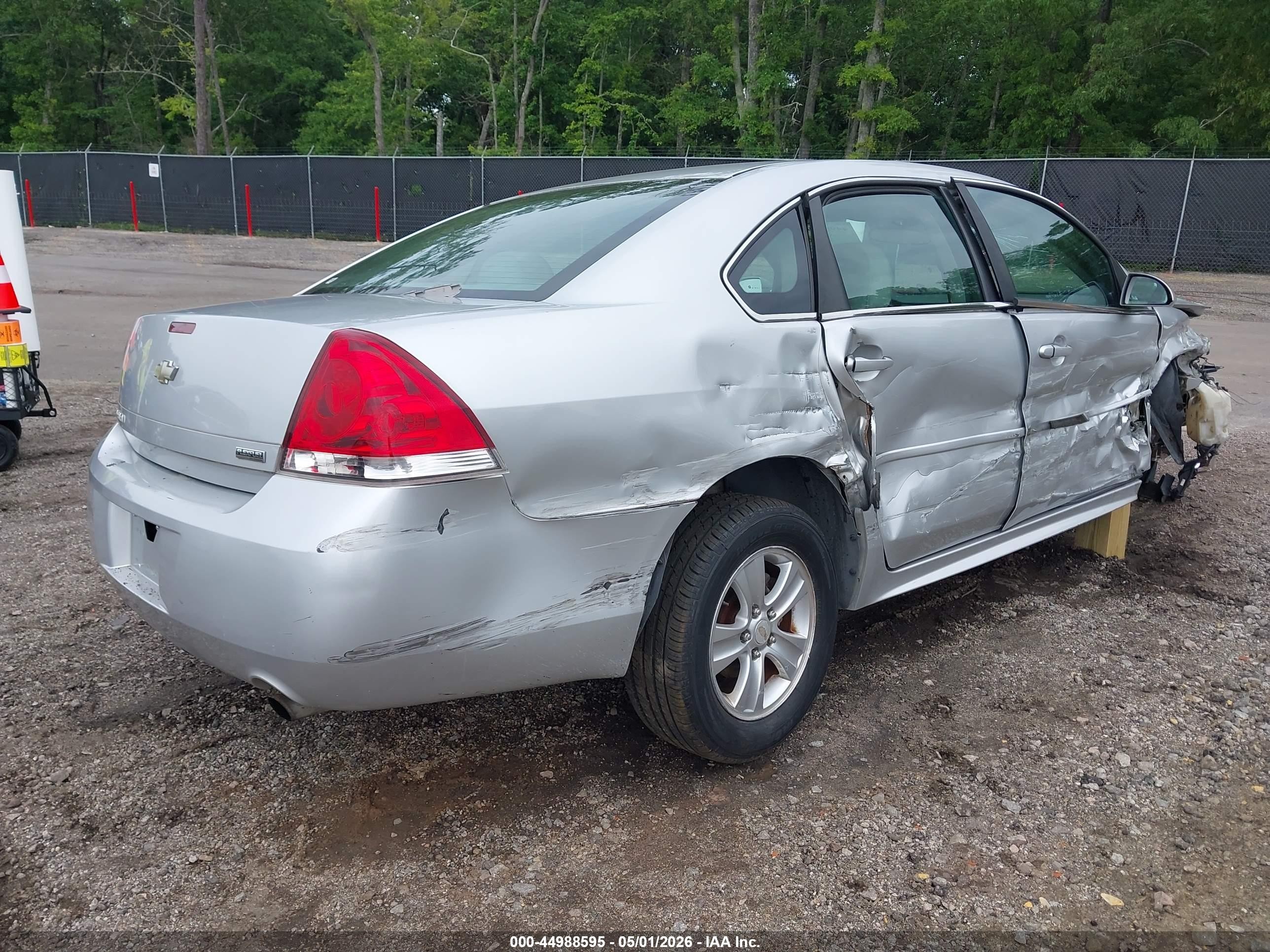 2012 Chevrolet Impala Ls Silver vin: 2G1WF5E34C1333876