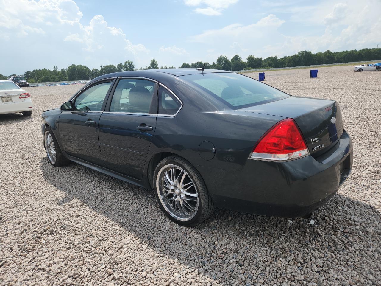 2013 Chevrolet Impala Ls Black vin: 2G1WF5E34D1230085