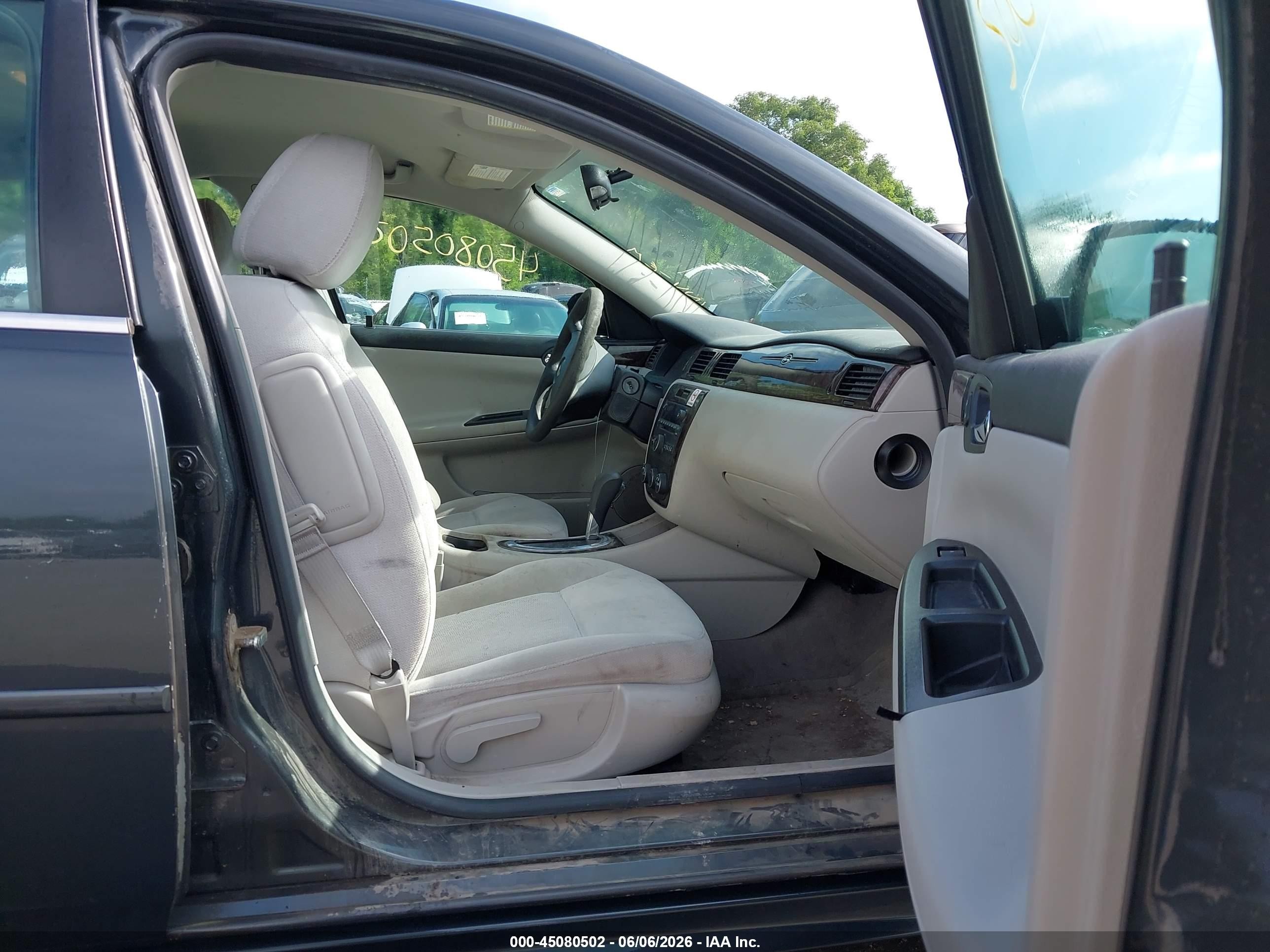 2013 Chevrolet Impala Ls Gray vin: 2G1WF5E34D1264690