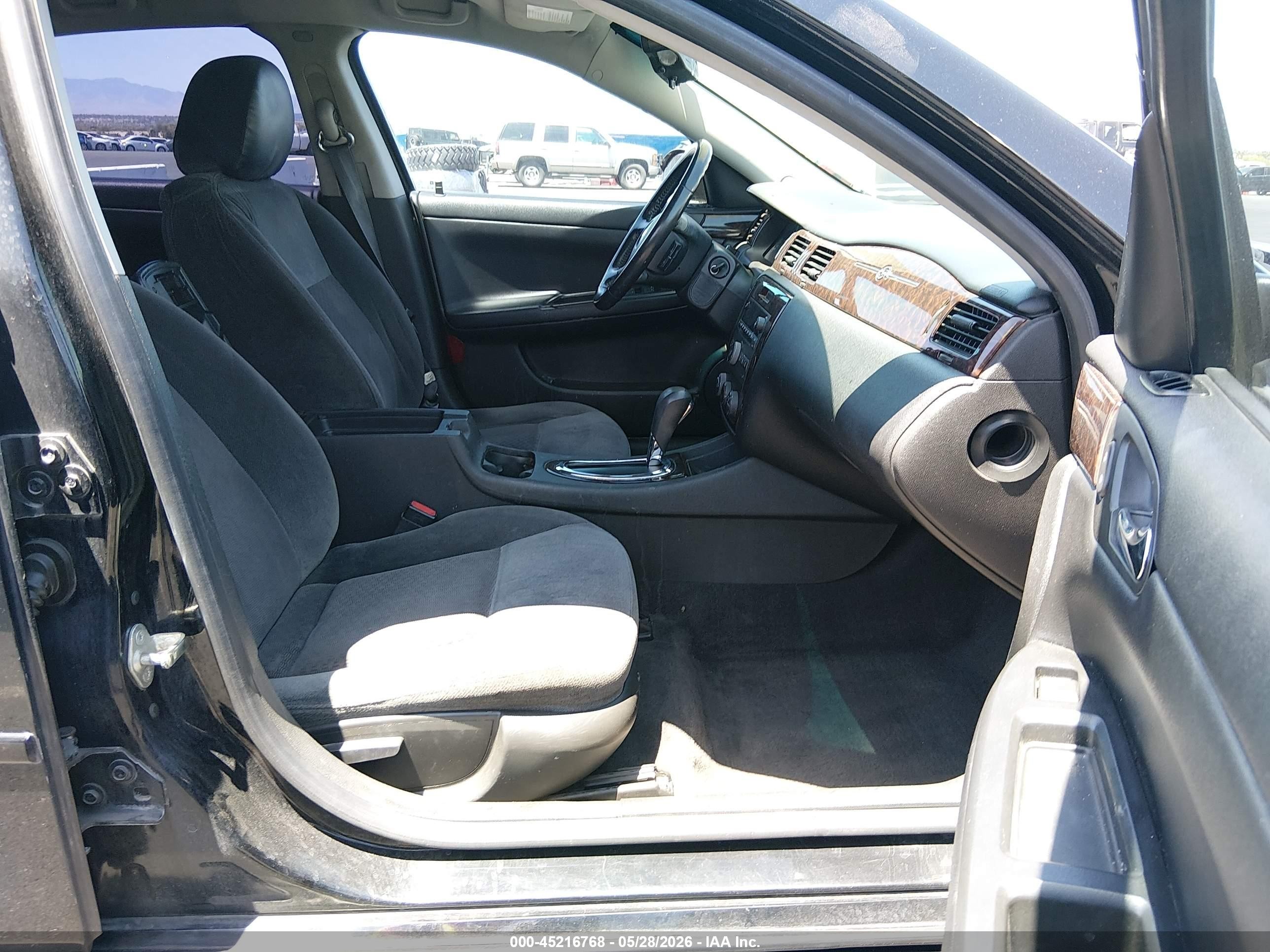 2012 Chevrolet Impala Ls Black vin: 2G1WF5E35C1153063