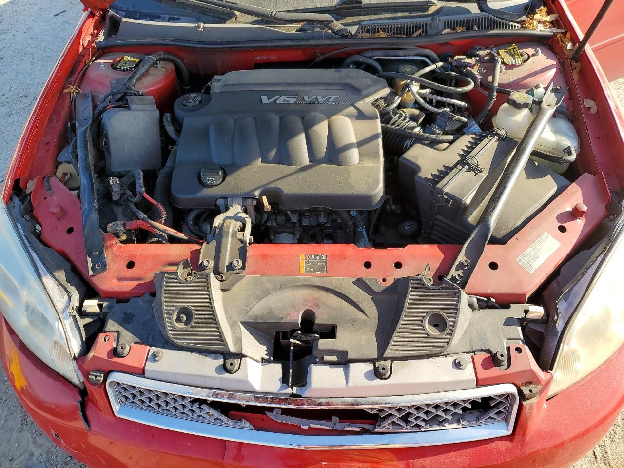 2012 Chevrolet Impala Ls Red vin: 2G1WF5E35C1172504