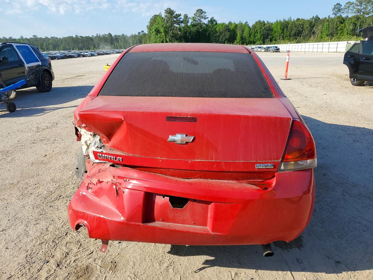 2012 Chevrolet Impala Ls Red vin: 2G1WF5E35C1172504