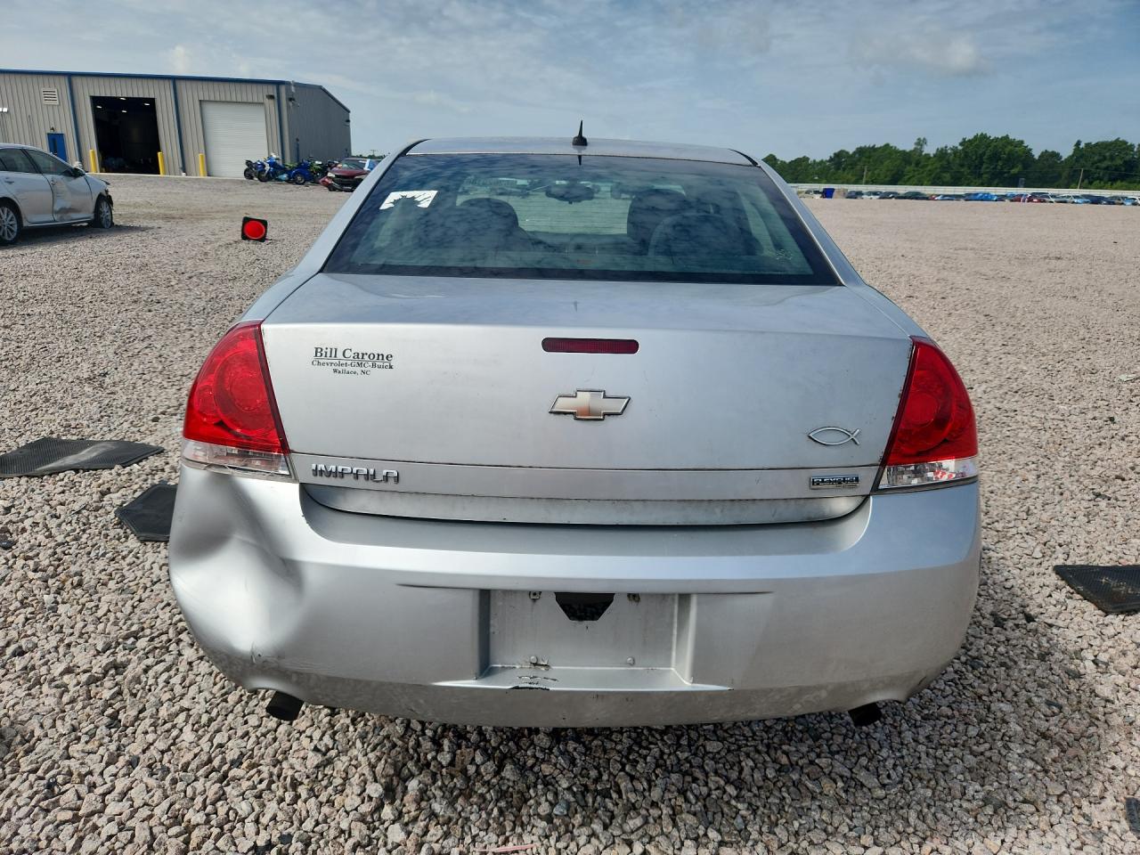 2012 Chevrolet Impala Ls Silver vin: 2G1WF5E35C1184359