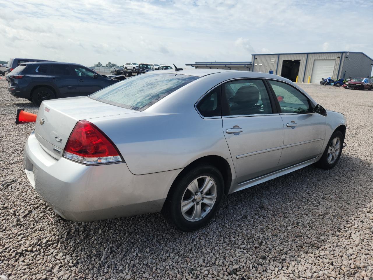 2012 Chevrolet Impala Ls Silver vin: 2G1WF5E35C1184359