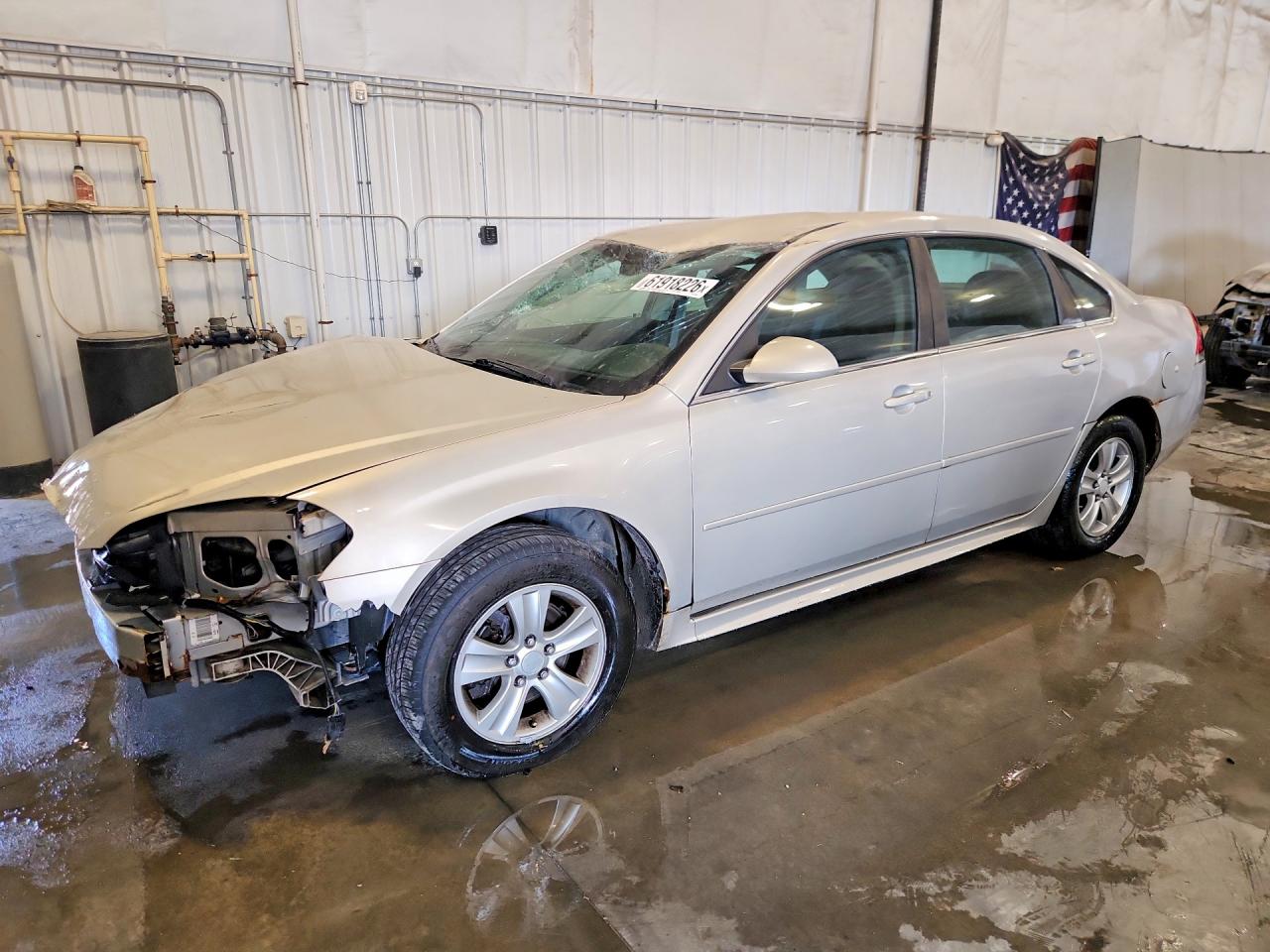 2012 Chevrolet Impala Ls Tan vin: 2G1WF5E35C1202004