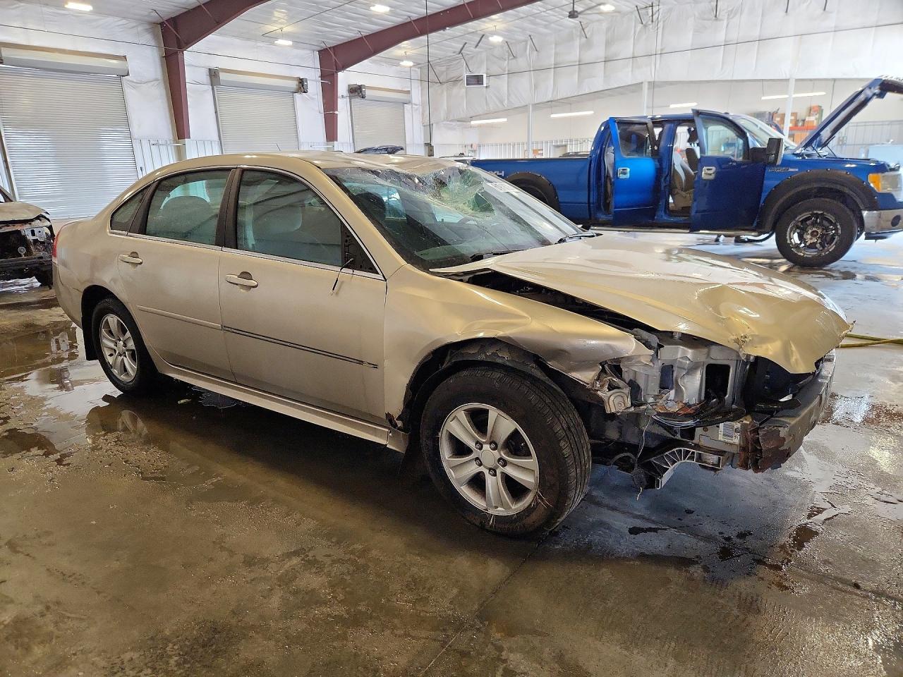 2012 Chevrolet Impala Ls Желто-коричневый vin: 2G1WF5E35C1202004