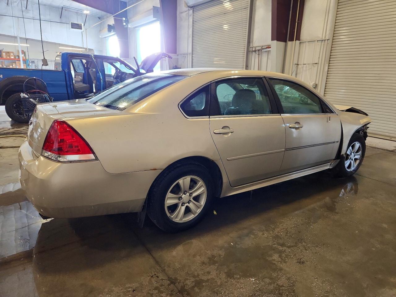 2012 Chevrolet Impala Ls Желто-коричневый vin: 2G1WF5E35C1202004