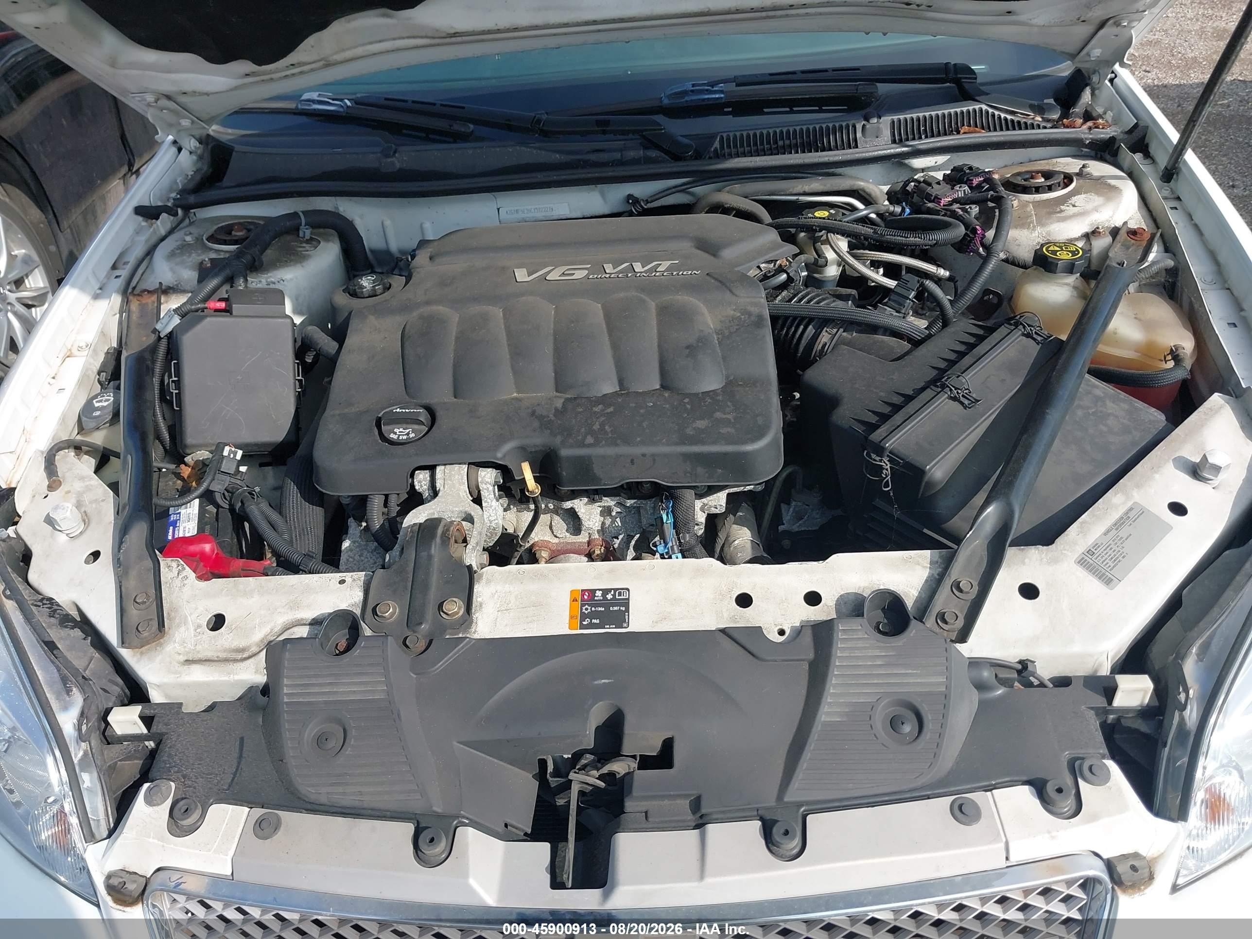 2012 Chevrolet Impala Ls White vin: 2G1WF5E35C1312227