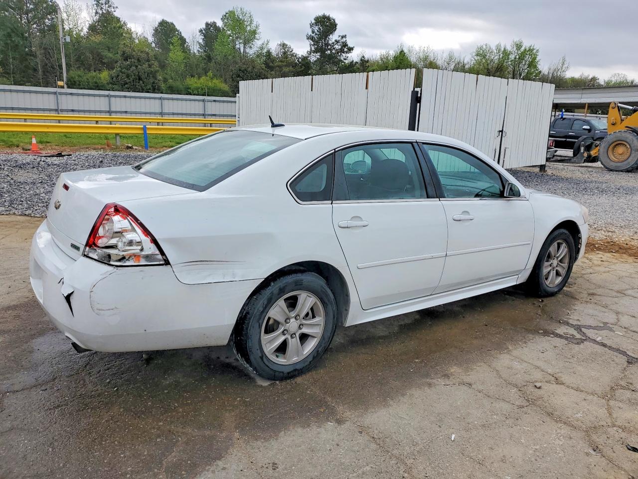 2012 Chevrolet Impala Ls White vin: 2G1WF5E35C1328489