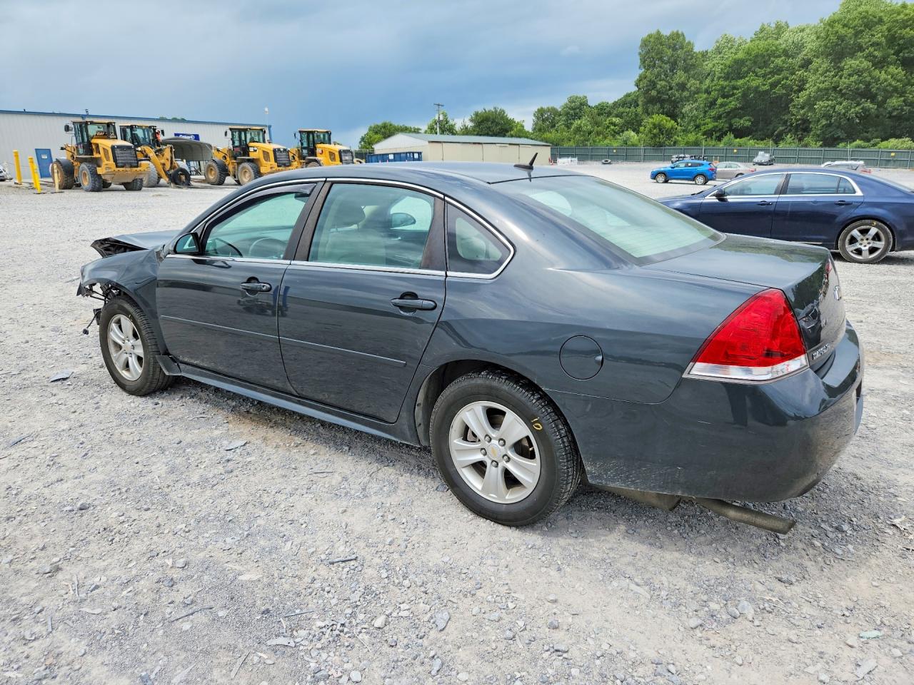 2013 Chevrolet Impala Ls Charcoal vin: 2G1WF5E35D1109517