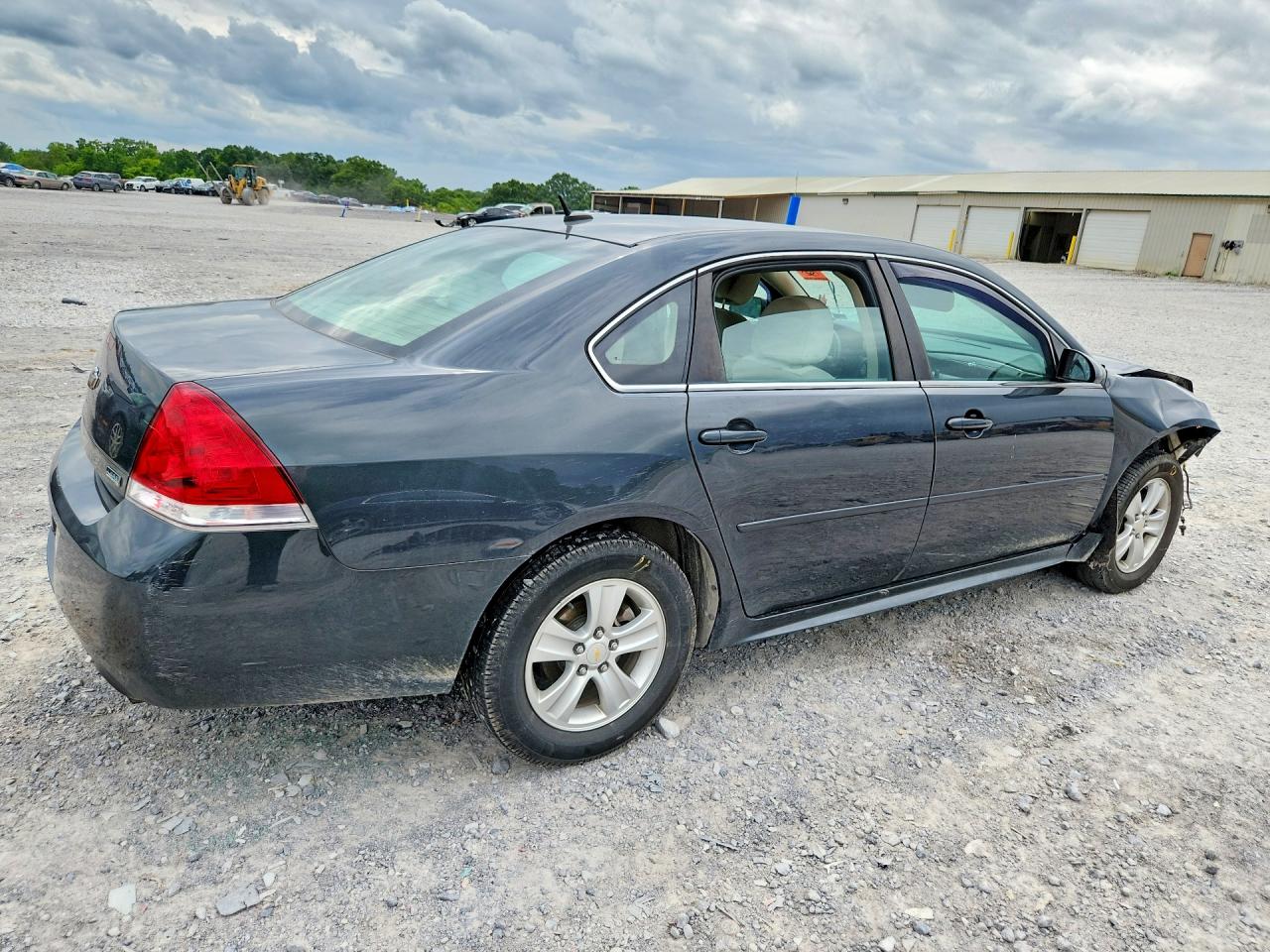 2013 Chevrolet Impala Ls Charcoal vin: 2G1WF5E35D1109517