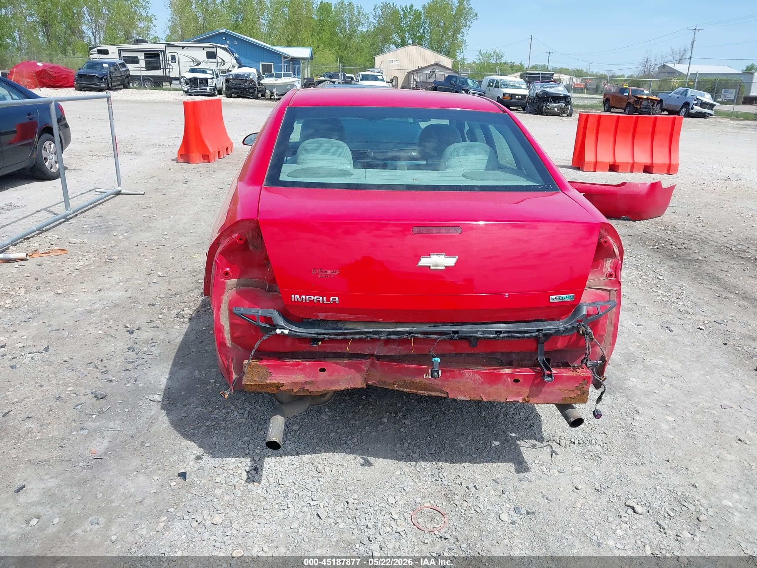 2013 Chevrolet Impala Ls Red vin: 2G1WF5E35D1140315