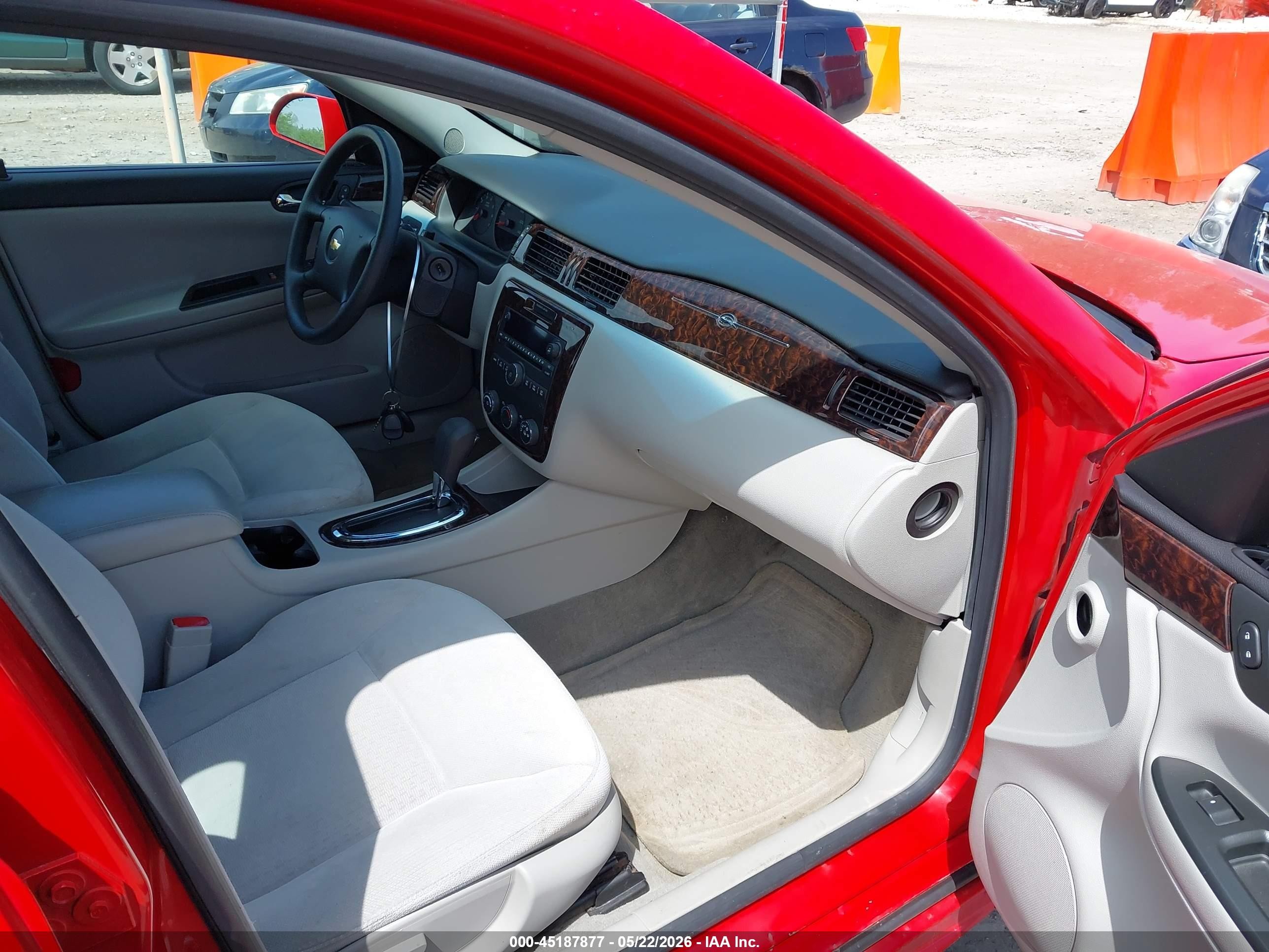 2013 Chevrolet Impala Ls Red vin: 2G1WF5E35D1140315