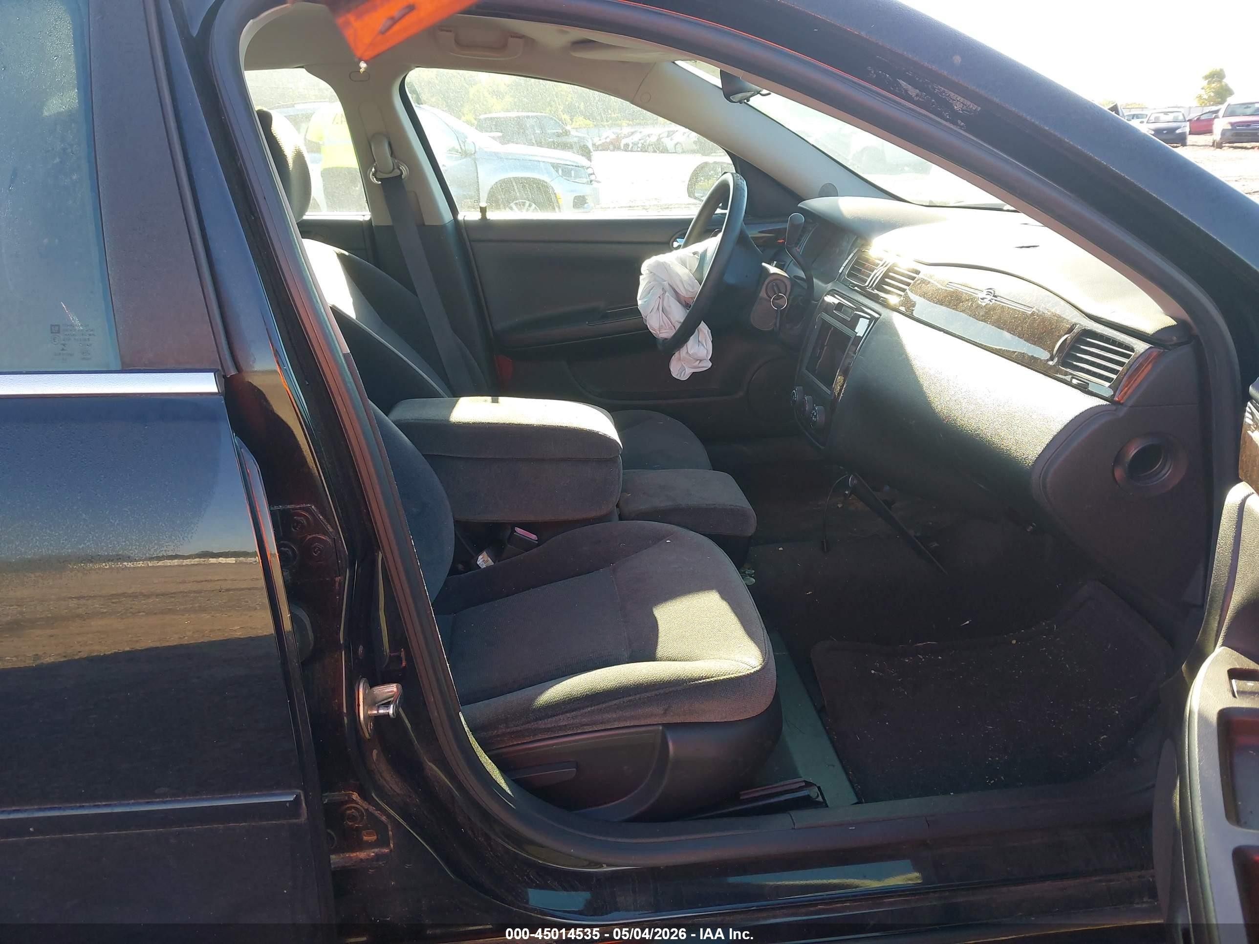 2013 Chevrolet Impala Ls Черный vin: 2G1WF5E35D1255805
