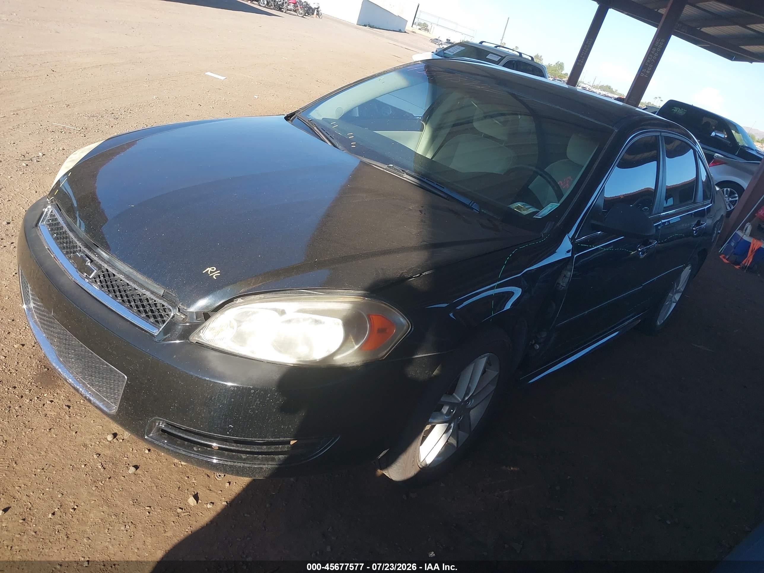 2012 Chevrolet Impala Ls Черный vin: 2G1WF5E36C1150771