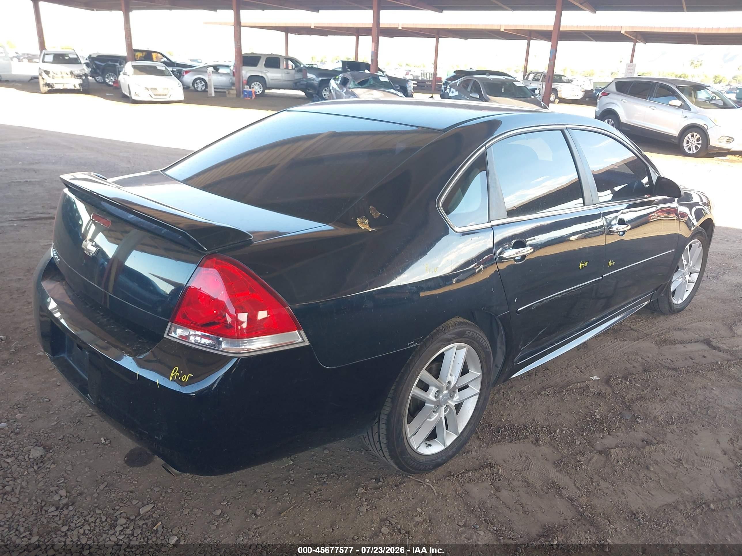 2012 Chevrolet Impala Ls Черный vin: 2G1WF5E36C1150771