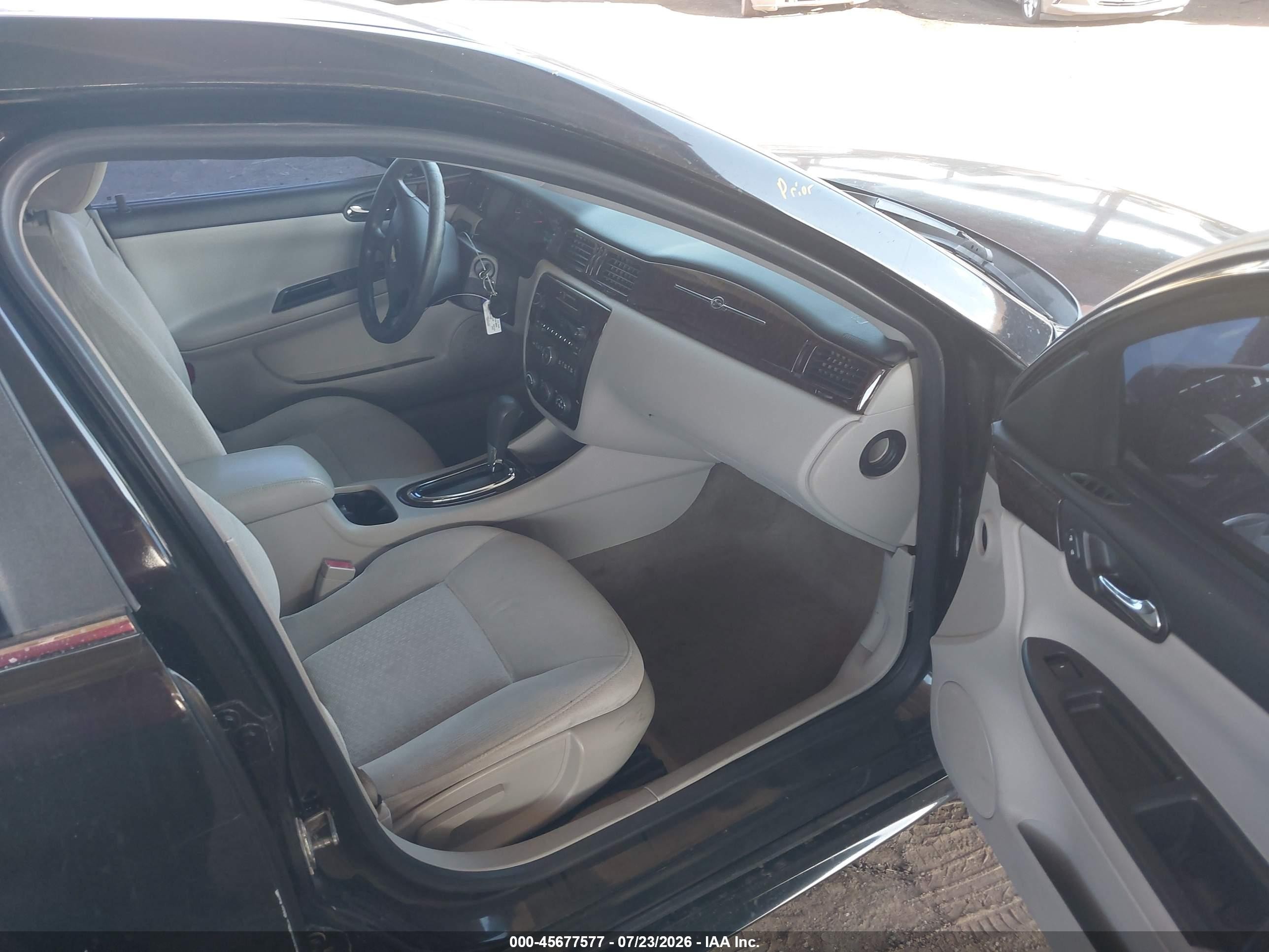 2012 Chevrolet Impala Ls Черный vin: 2G1WF5E36C1150771