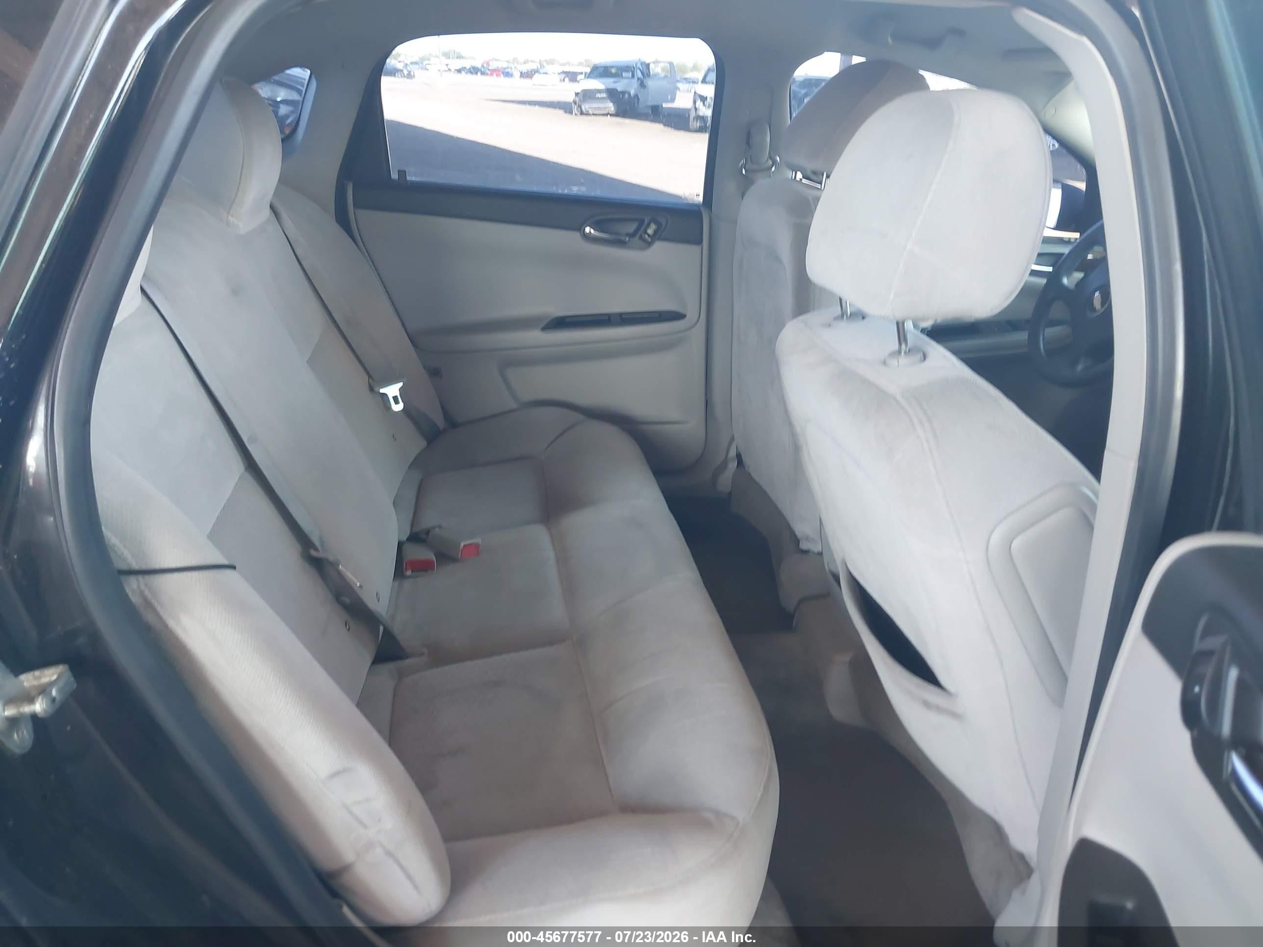 2012 Chevrolet Impala Ls Черный vin: 2G1WF5E36C1150771