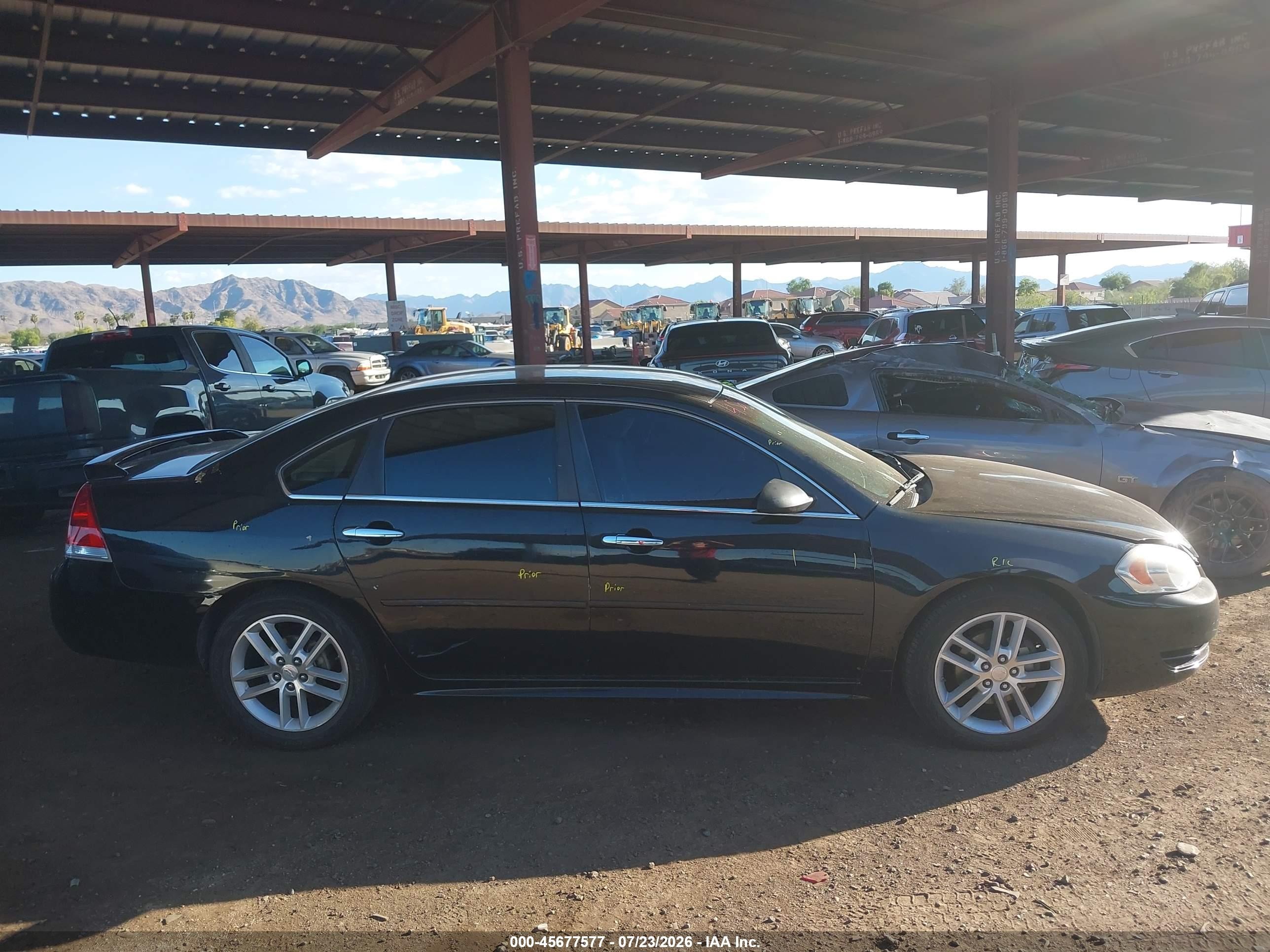 2012 Chevrolet Impala Ls Черный vin: 2G1WF5E36C1150771