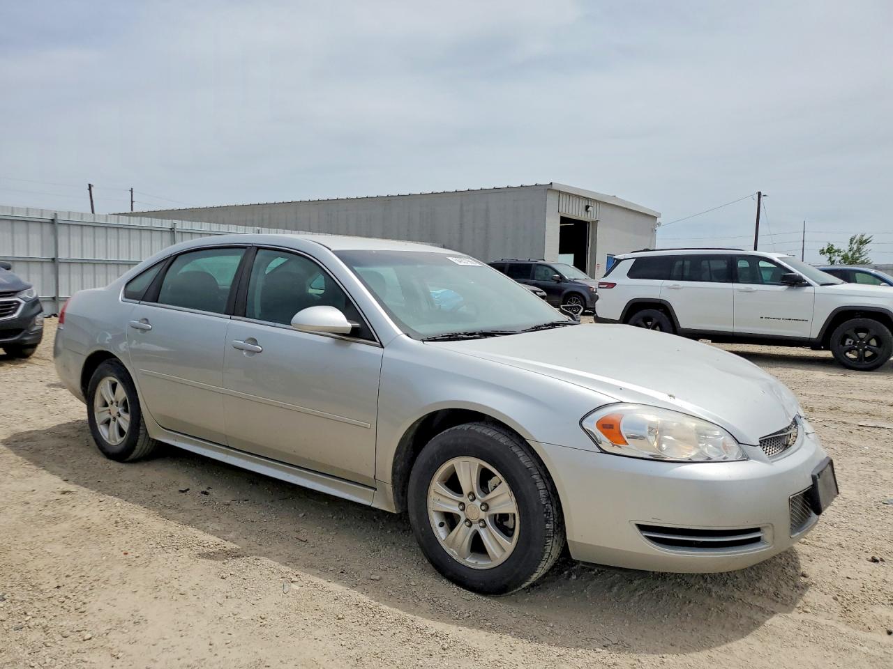 2012 Chevrolet Impala Ls Silver vin: 2G1WF5E36C1281702