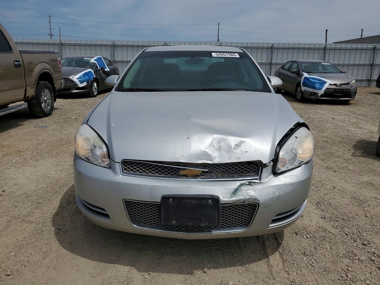 2012 Chevrolet Impala Ls Silver vin: 2G1WF5E36C1281702