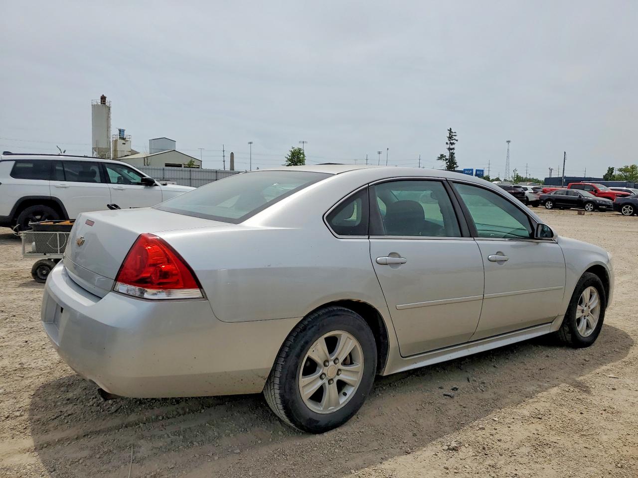 2012 Chevrolet Impala Ls Silver vin: 2G1WF5E36C1281702