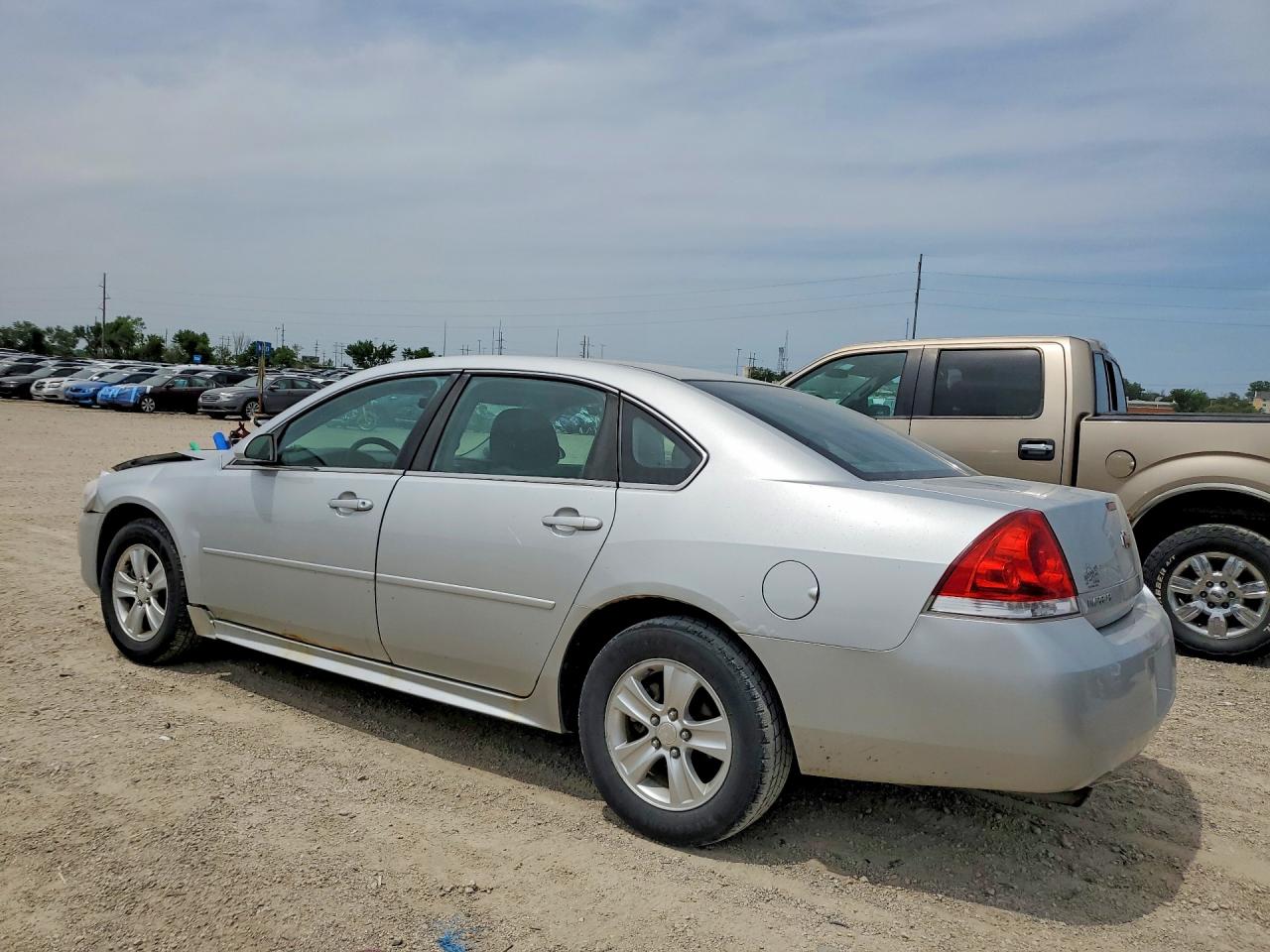 2012 Chevrolet Impala Ls Silver vin: 2G1WF5E36C1281702