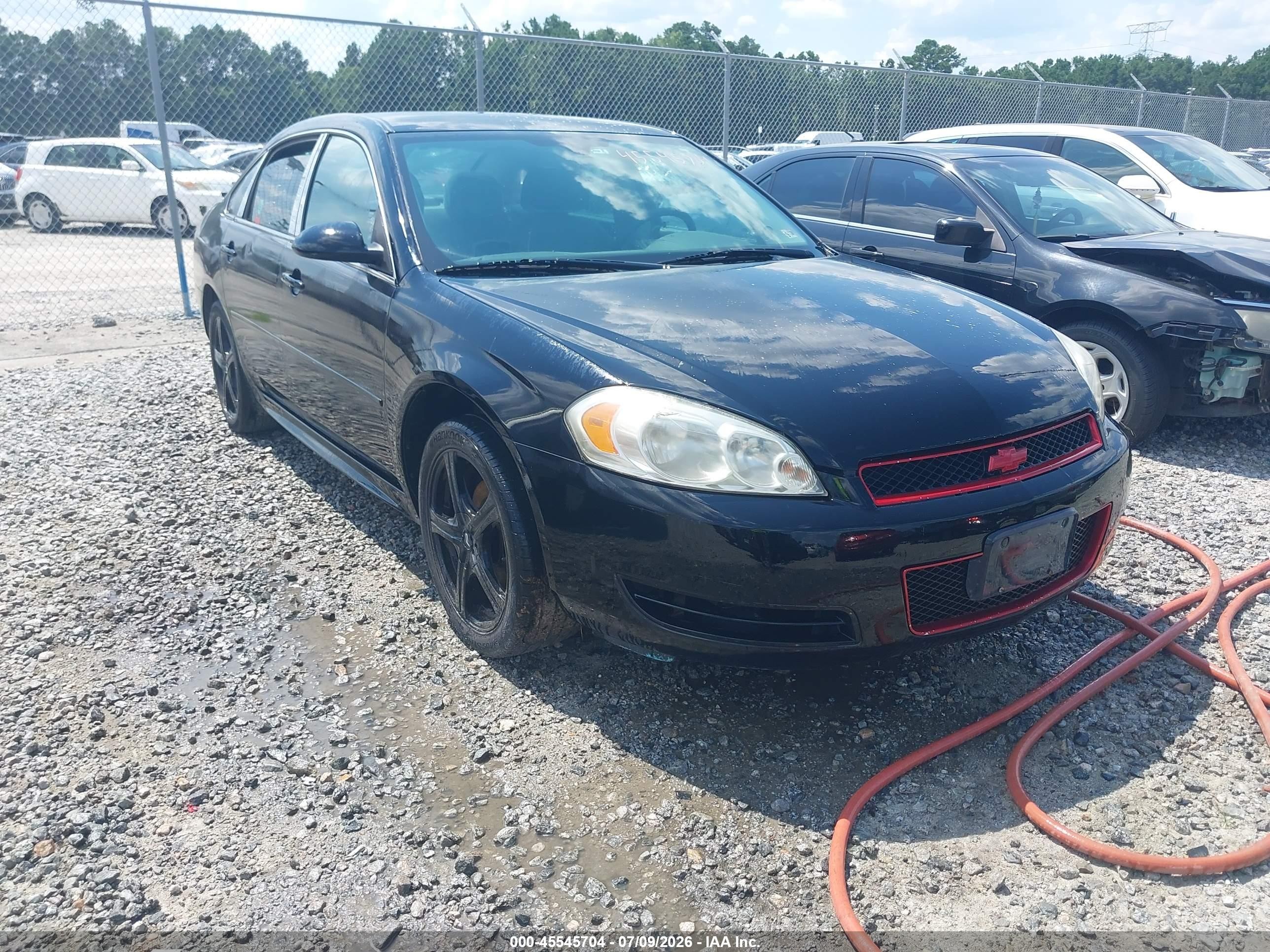 2013 Chevrolet Impala Ls Black vin: 2G1WF5E36D1175610