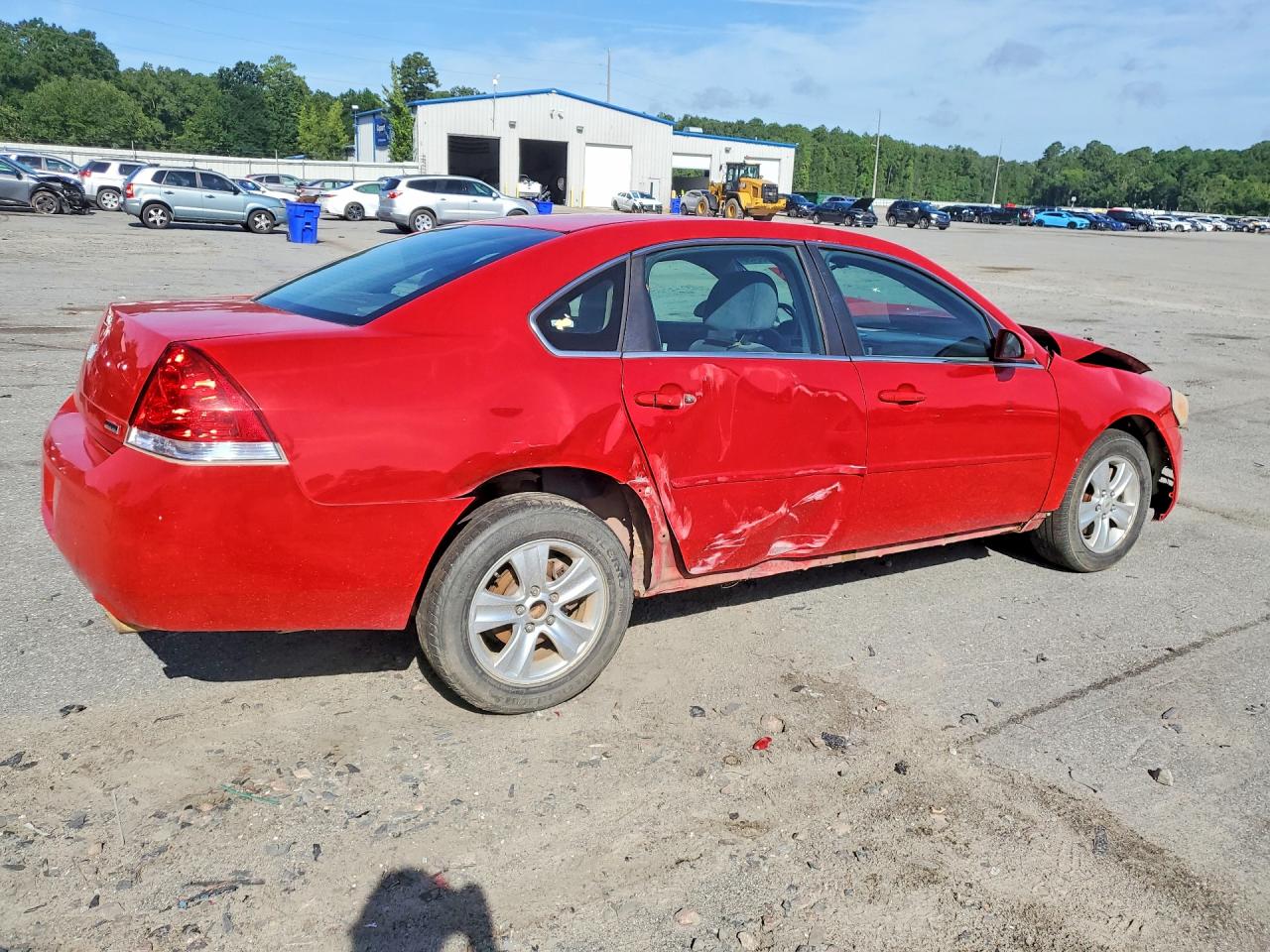 2013 Chevrolet Impala Ls Red vin: 2G1WF5E36D1239936