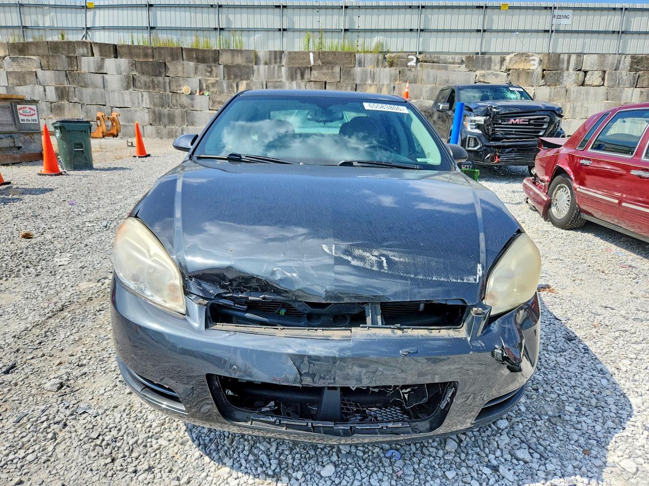 2013 Chevrolet Impala Ls Charcoal vin: 2G1WF5E36D1247860