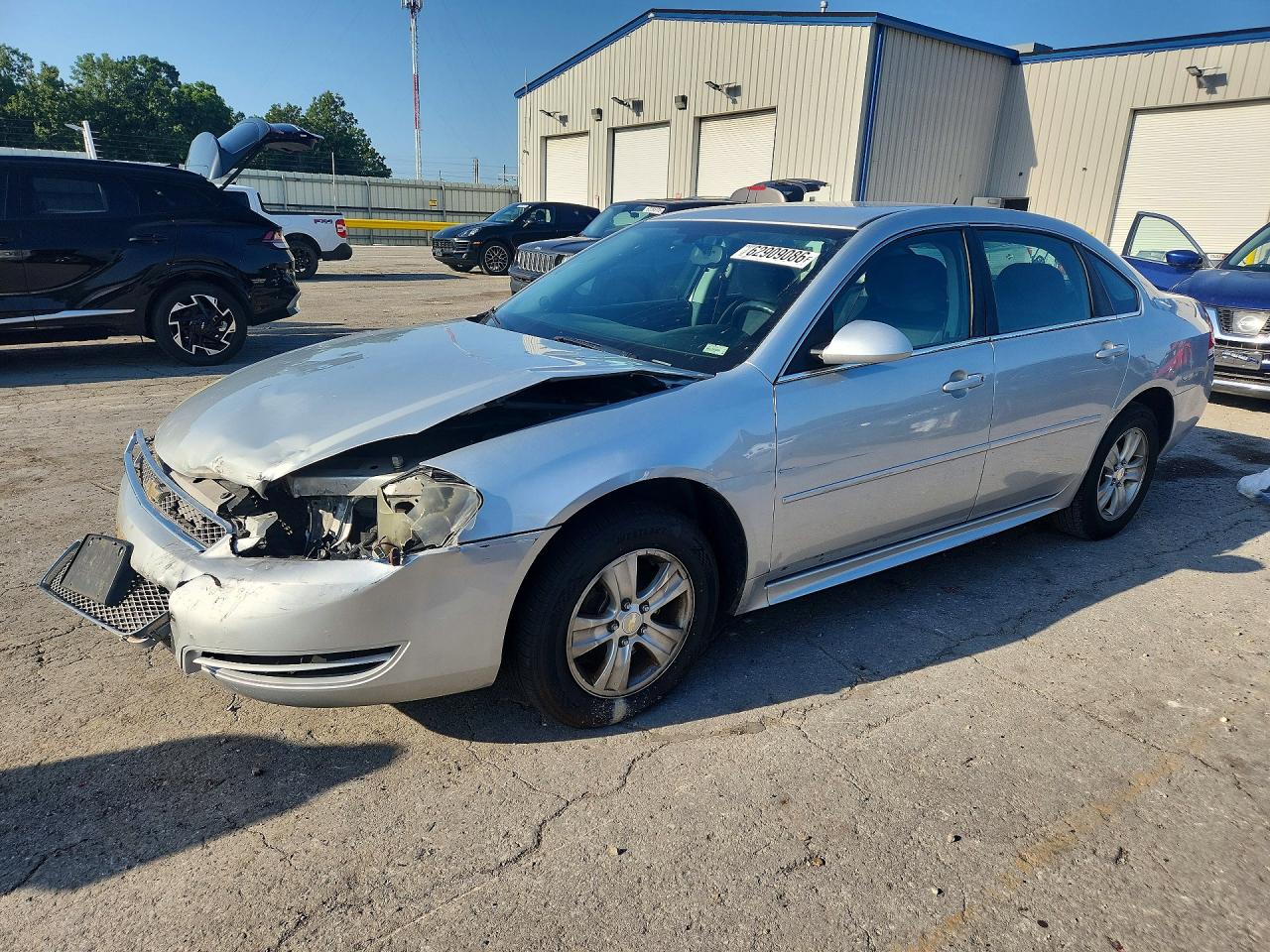 2012 Chevrolet Impala Ls Серебряный vin: 2G1WF5E37C1124566