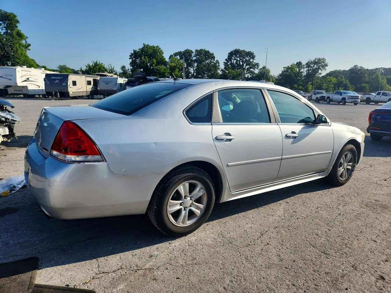 2012 Chevrolet Impala Ls Серебряный vin: 2G1WF5E37C1124566