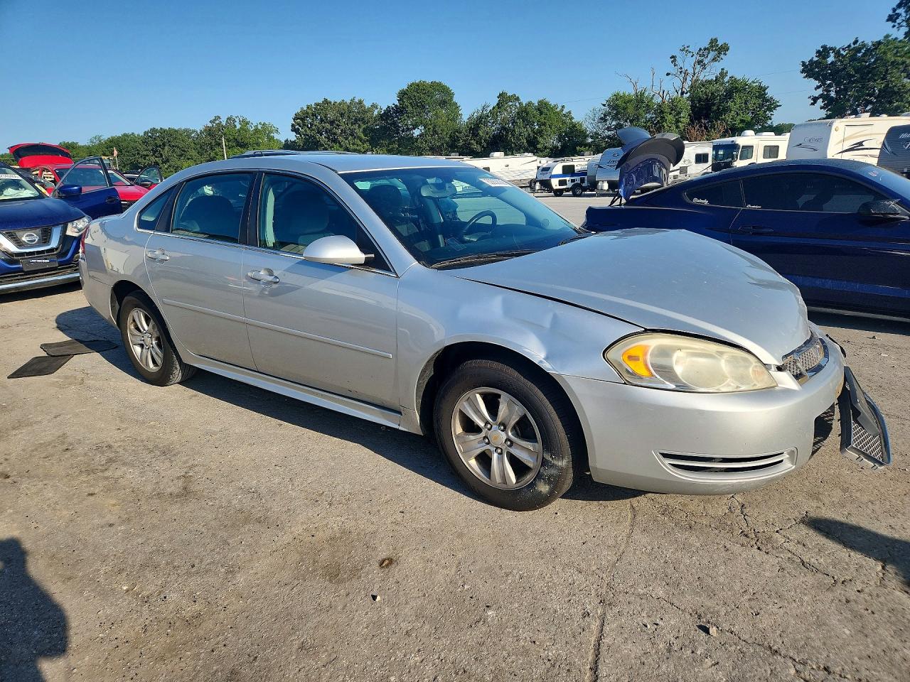 2012 Chevrolet Impala Ls Серебряный vin: 2G1WF5E37C1124566