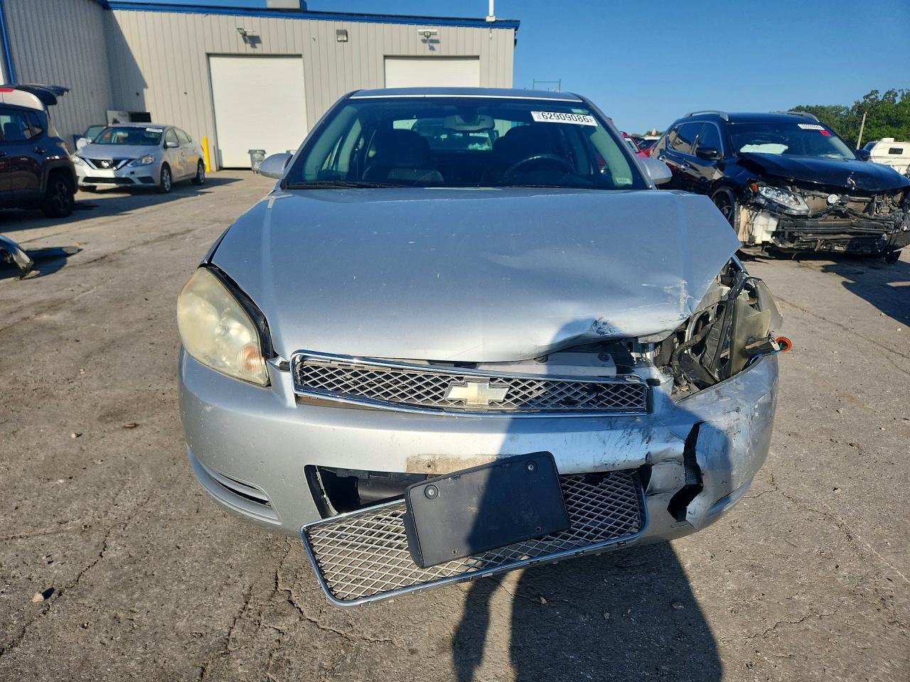 2012 Chevrolet Impala Ls Серебряный vin: 2G1WF5E37C1124566