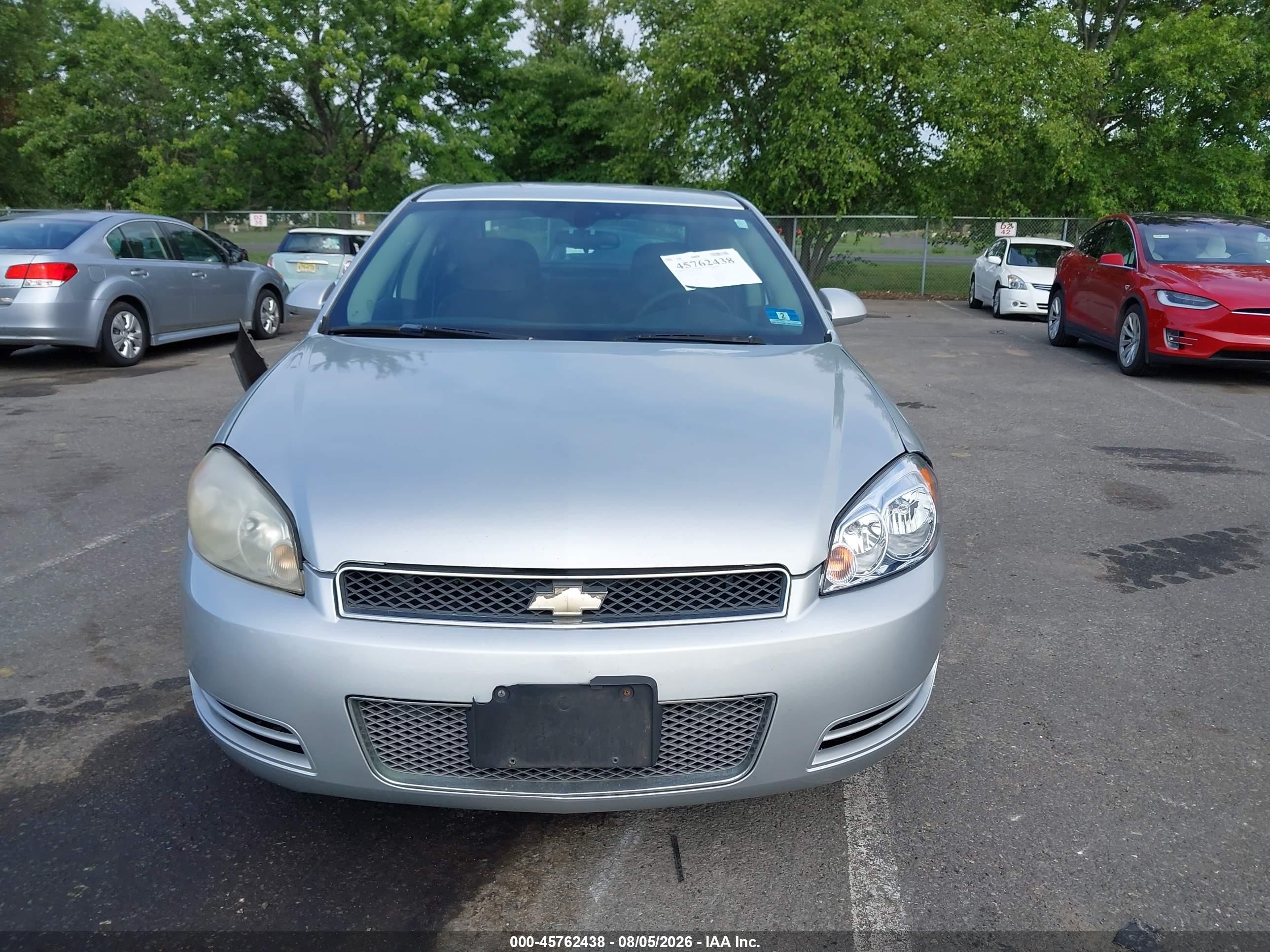2012 Chevrolet Impala Ls Gray vin: 2G1WF5E37C1143621