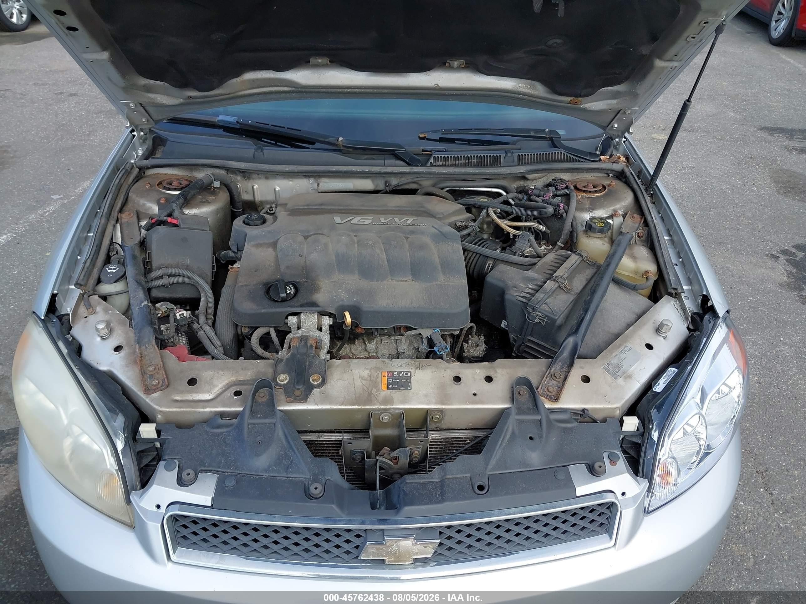 2012 Chevrolet Impala Ls Gray vin: 2G1WF5E37C1143621