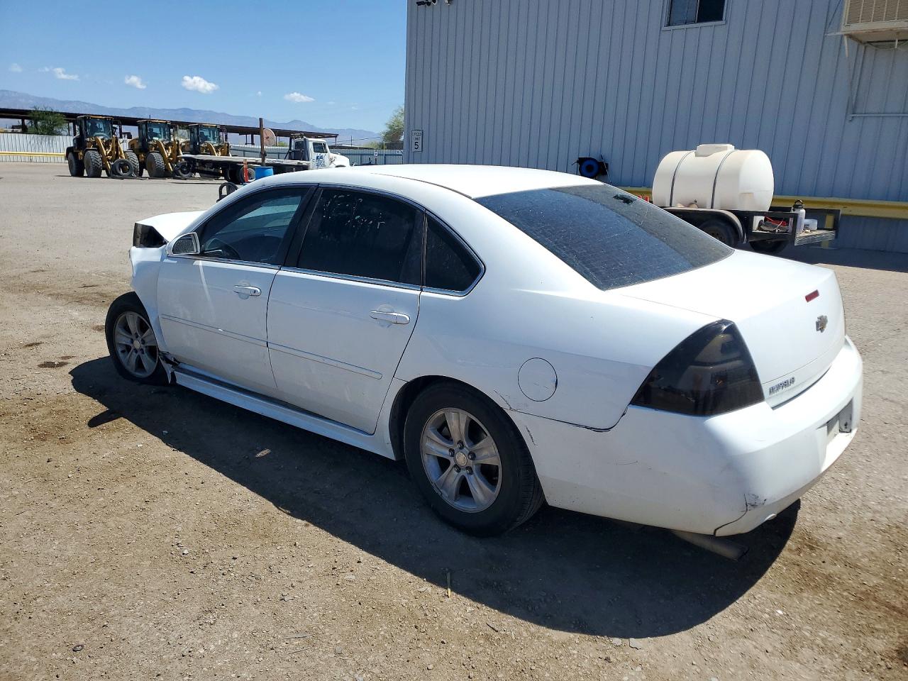 2012 Chevrolet Impala Ls White vin: 2G1WF5E37C1152139