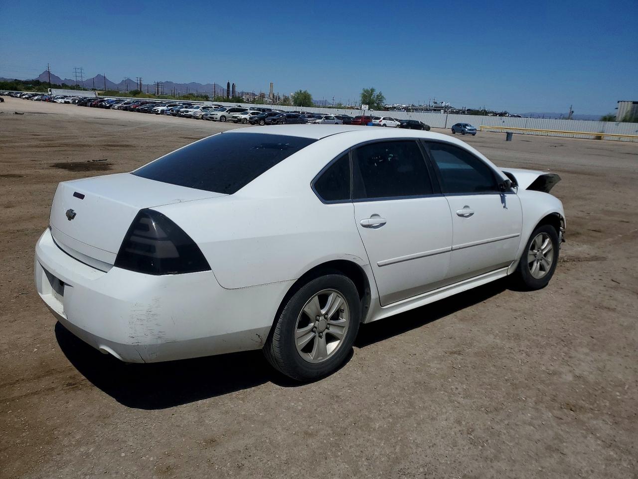 2012 Chevrolet Impala Ls White vin: 2G1WF5E37C1152139