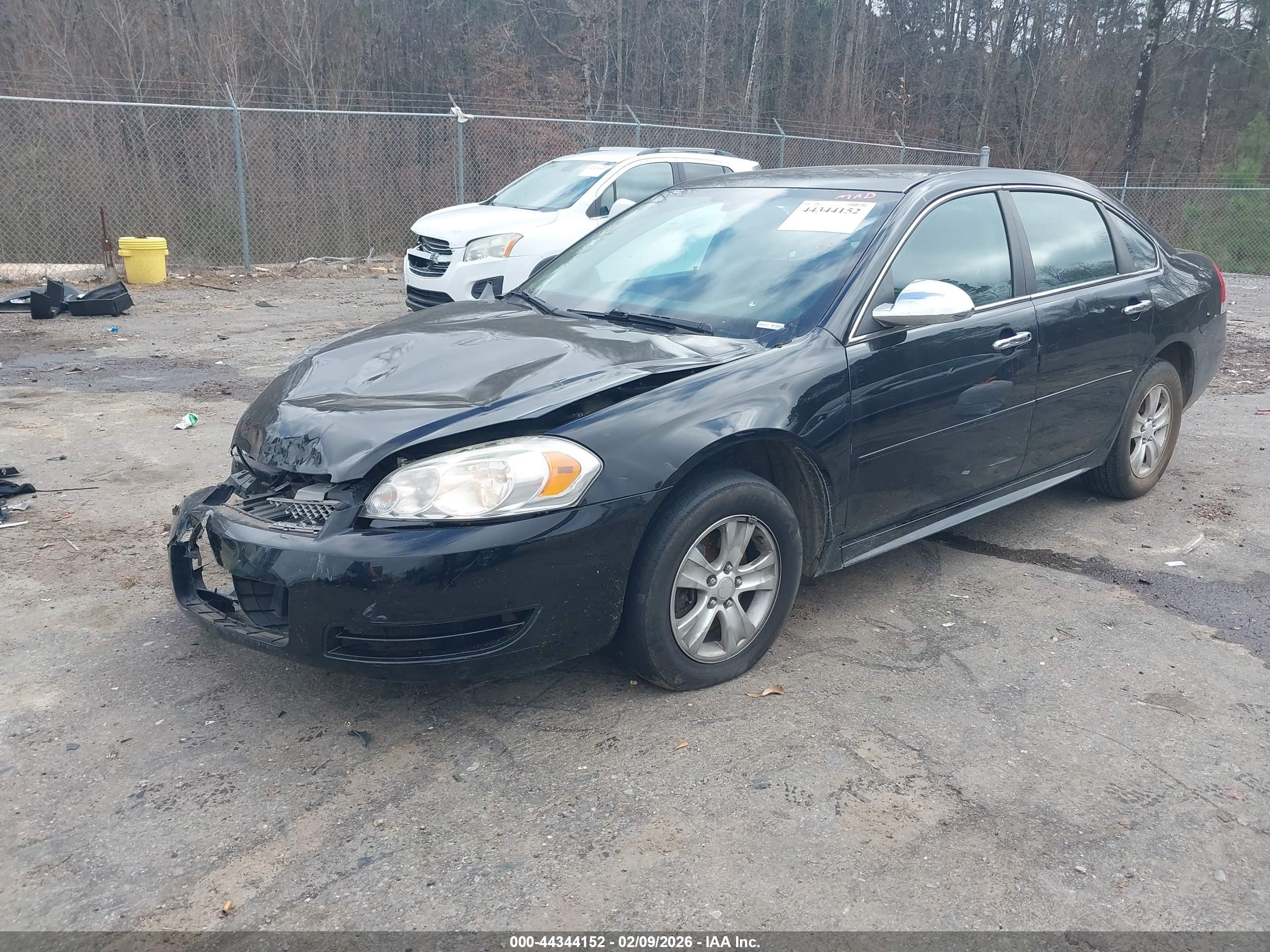 2012 Chevrolet Impala Ls Черный vin: 2G1WF5E37C1203509