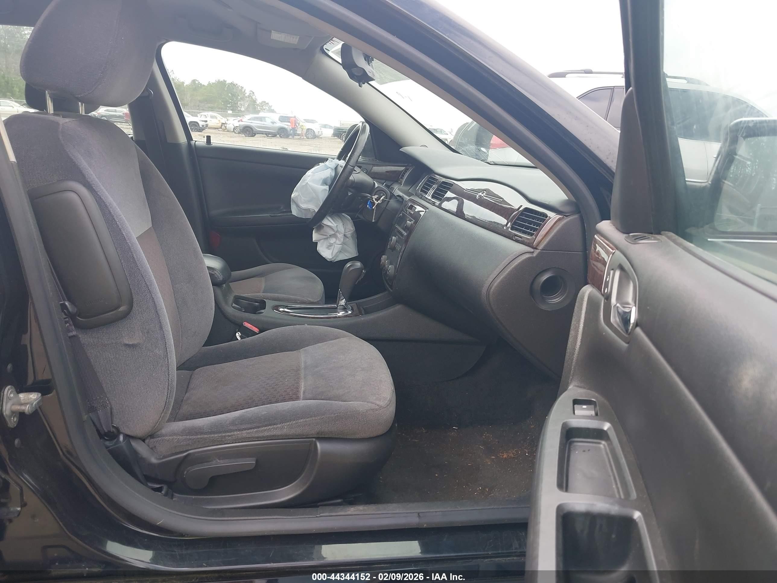 2012 Chevrolet Impala Ls Черный vin: 2G1WF5E37C1203509