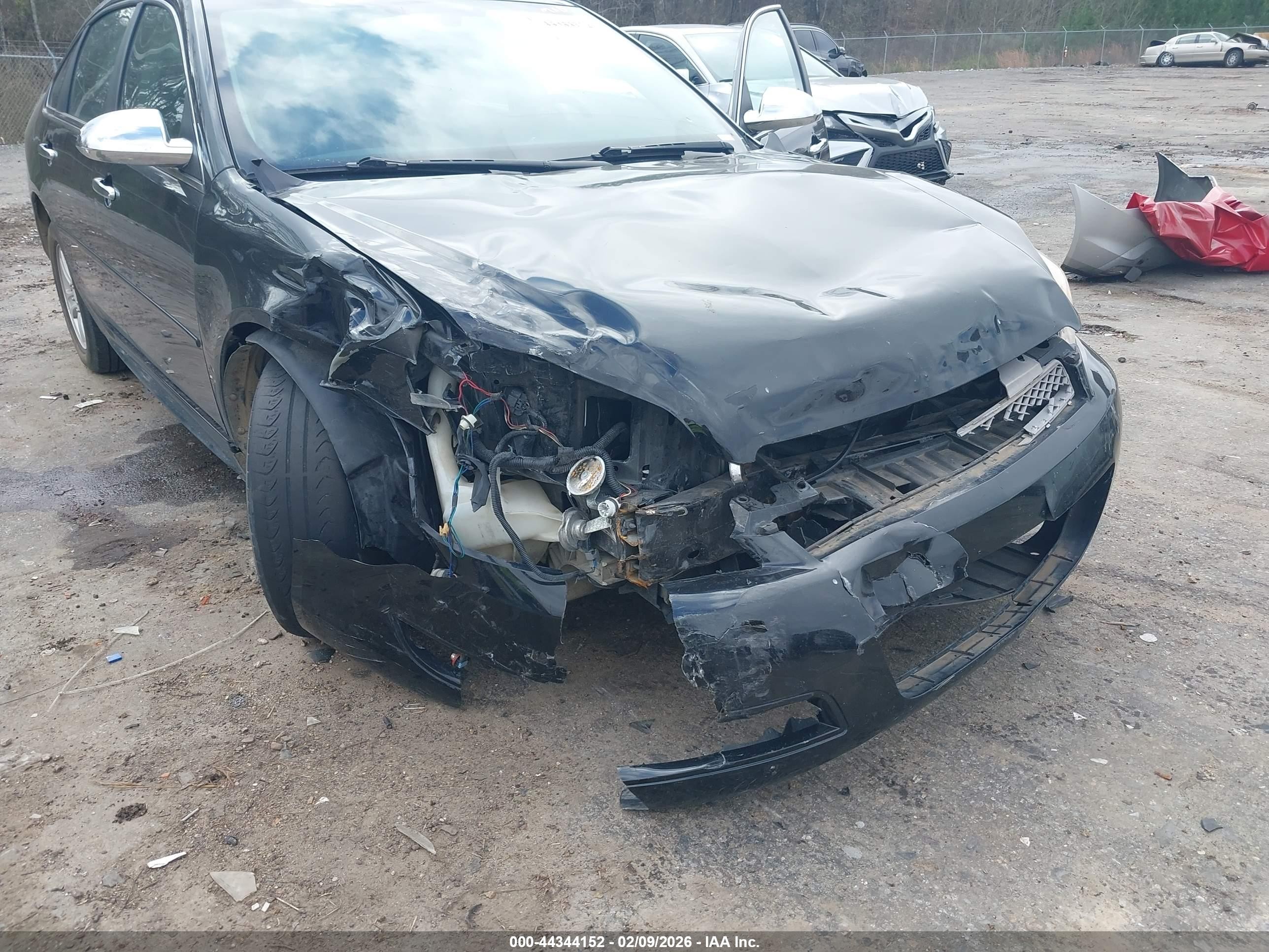 2012 Chevrolet Impala Ls Черный vin: 2G1WF5E37C1203509