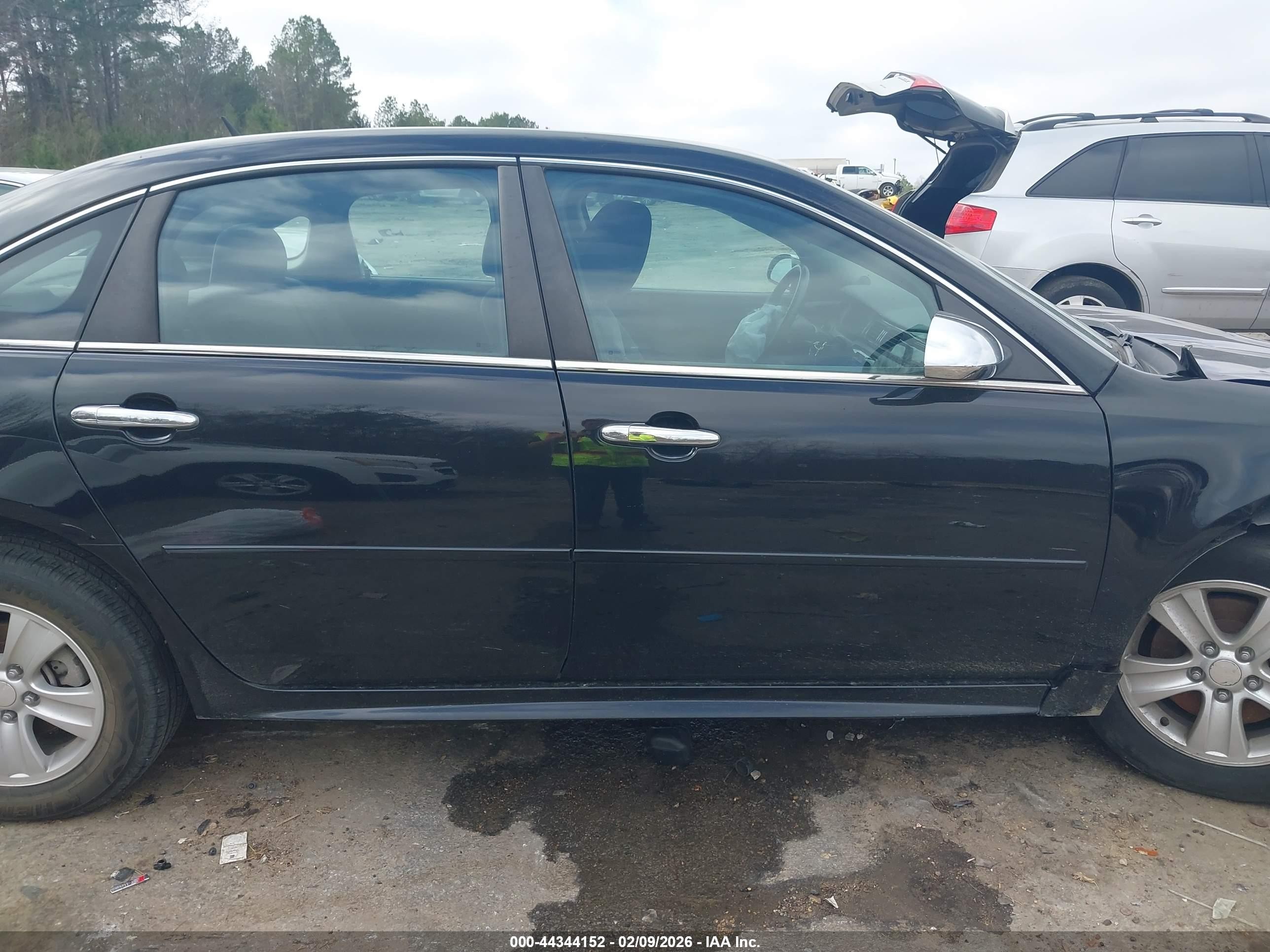 2012 Chevrolet Impala Ls Черный vin: 2G1WF5E37C1203509
