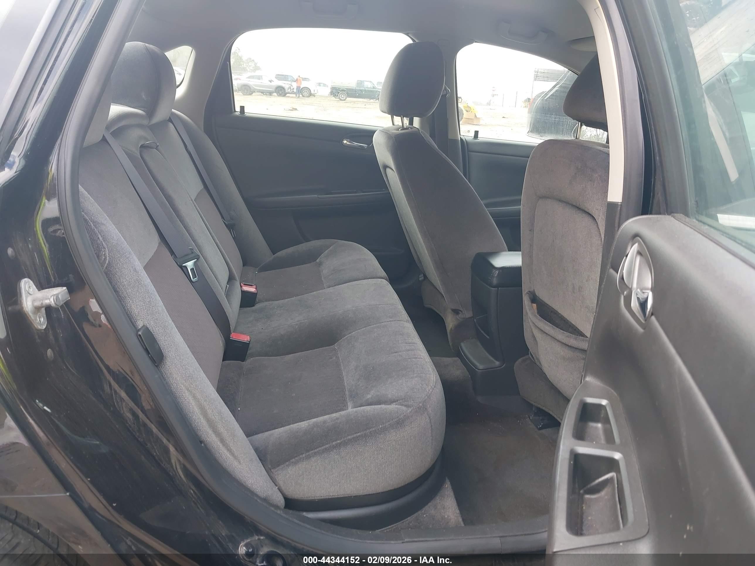 2012 Chevrolet Impala Ls Черный vin: 2G1WF5E37C1203509