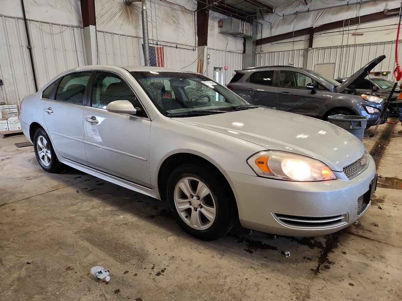 2013 Chevrolet Impala Ls Silver vin: 2G1WF5E37D1141952