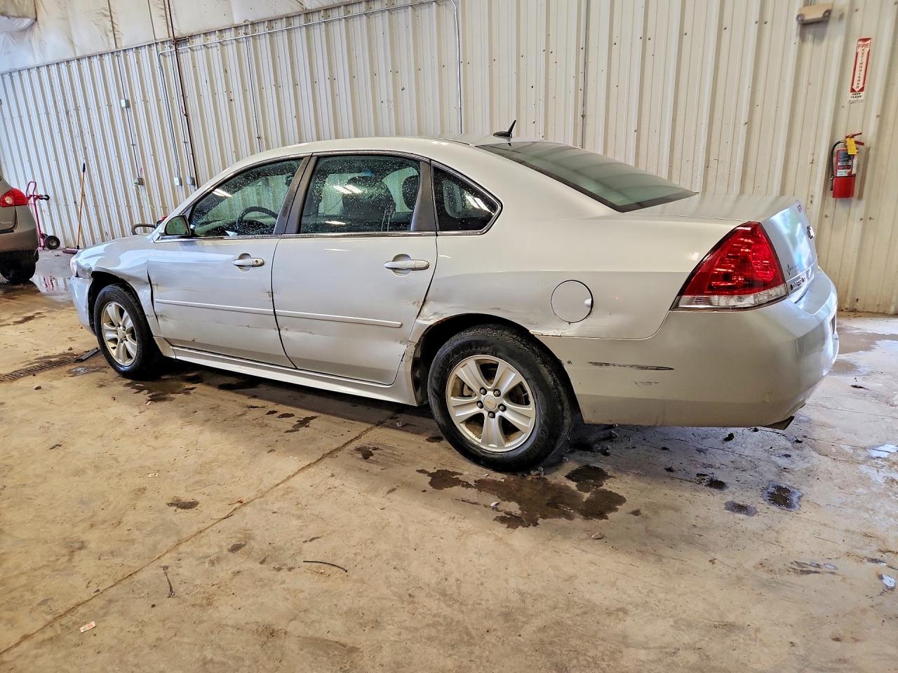 2013 Chevrolet Impala Ls Silver vin: 2G1WF5E37D1141952