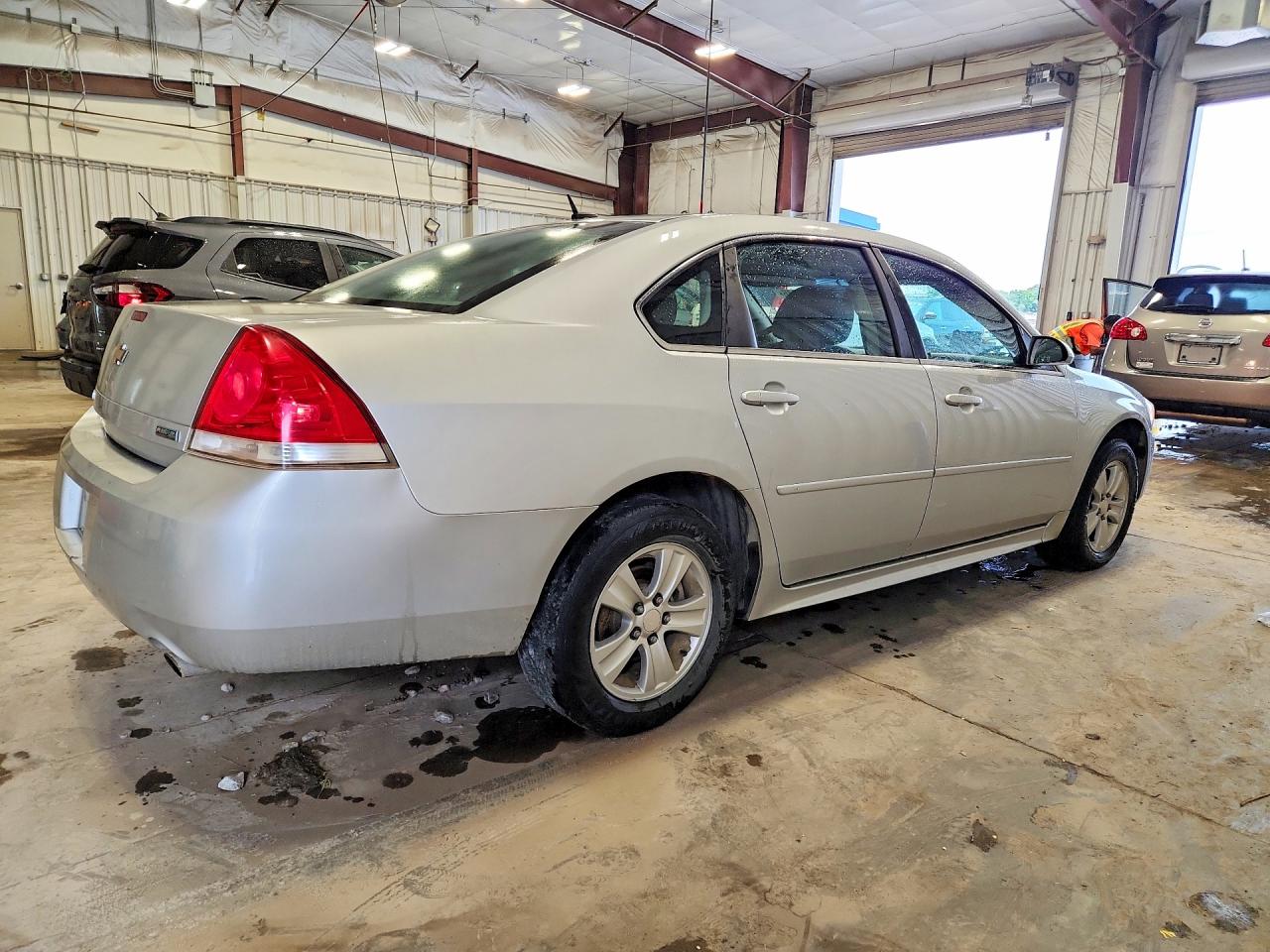 2013 Chevrolet Impala Ls Silver vin: 2G1WF5E37D1141952